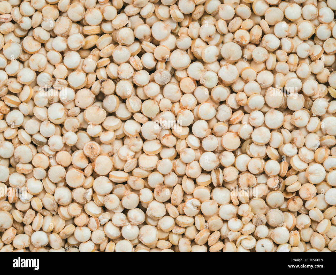 Grano di quinoa. Non cotti materie la quinoa come sfondo. Sano cibo vegan concetto e modello Foto Stock