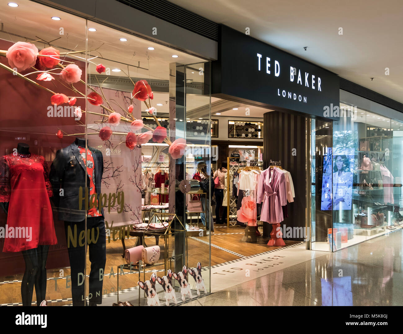 HONG KONG - Aprile 4, 2019: Ted Baker London store in Hong Kong. Foto Stock