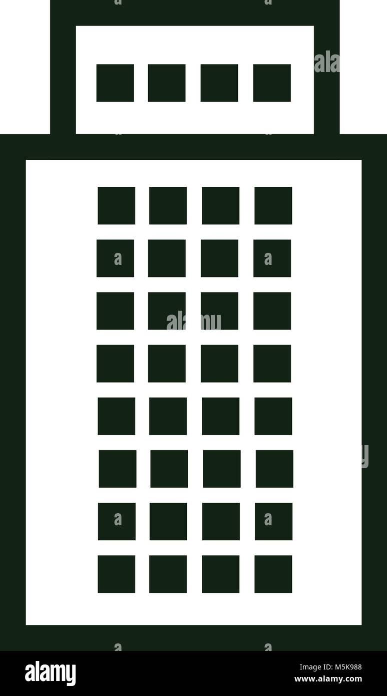 Appartamento icona Vettore, casa simbolo. Moderno e semplice piatto isolato illustrazione per sito web o mobile app Illustrazione Vettoriale