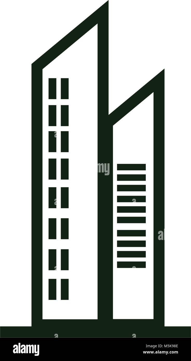 Appartamento icona Vettore, casa simbolo. Moderno e semplice piatto isolato illustrazione per sito web o mobile app Illustrazione Vettoriale