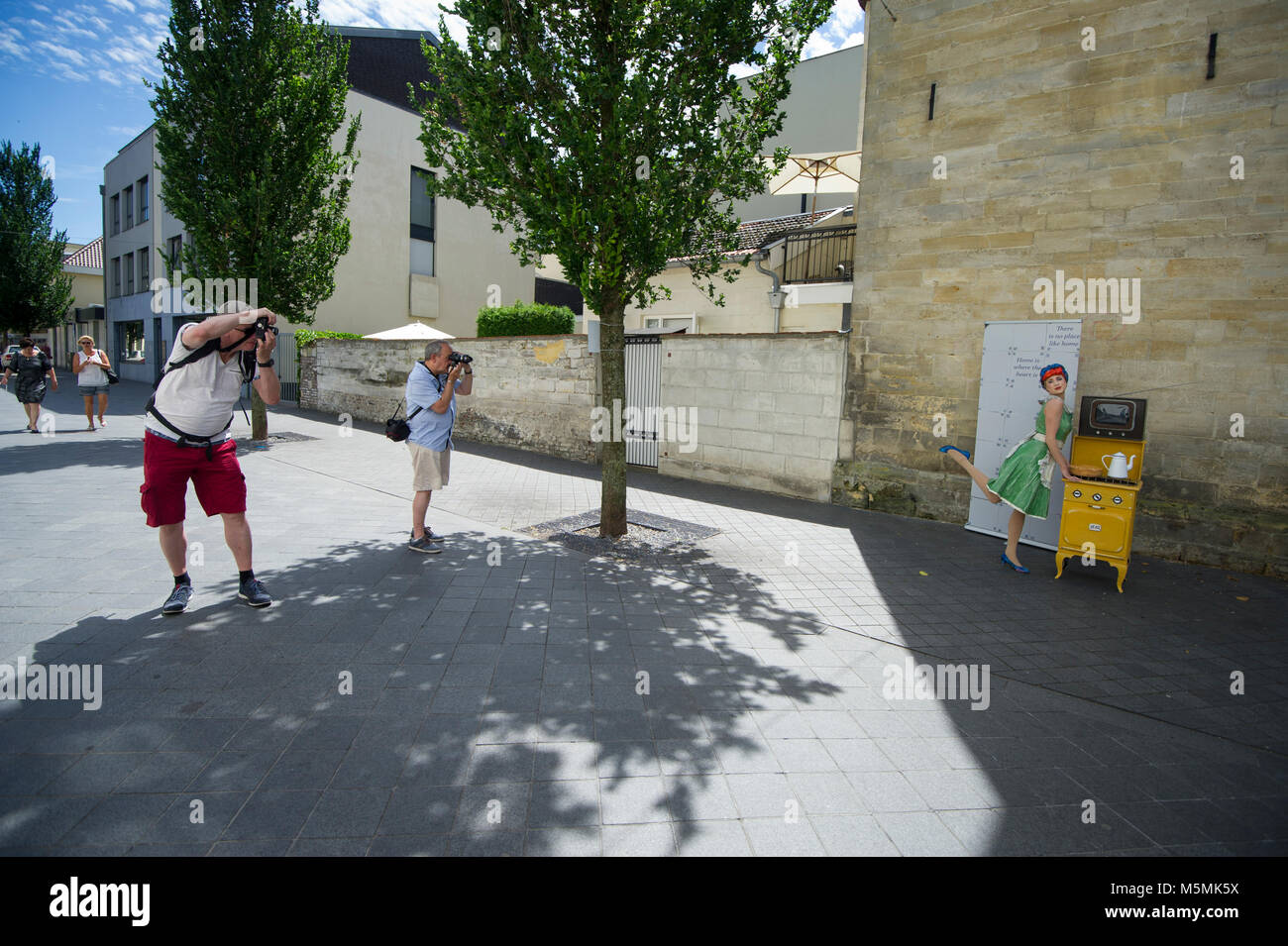 I Paesi Bassi. Valkenburg. 11-06-2017. Campionato olandese statue viventi. Foto Stock