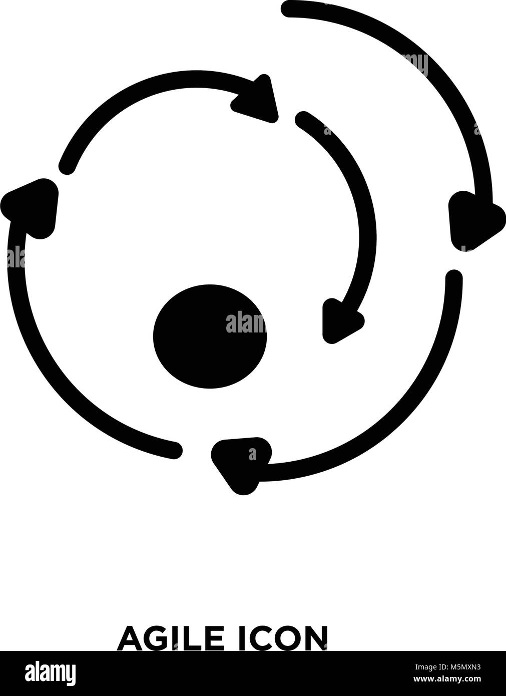 Agile vettore icona Illustrazione Vettoriale