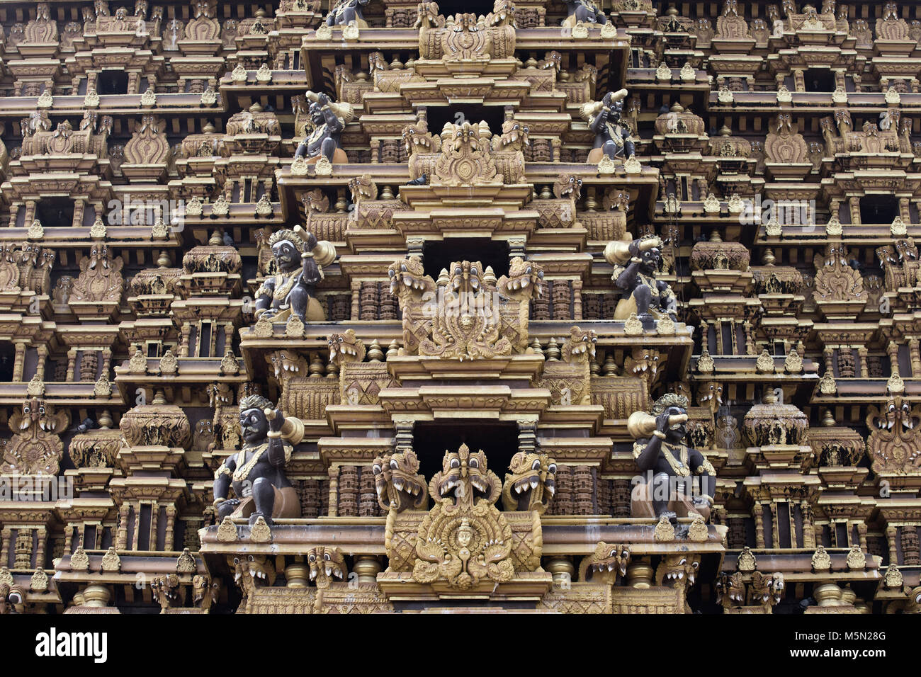 Antico tempio di Sri Lanka Foto Stock