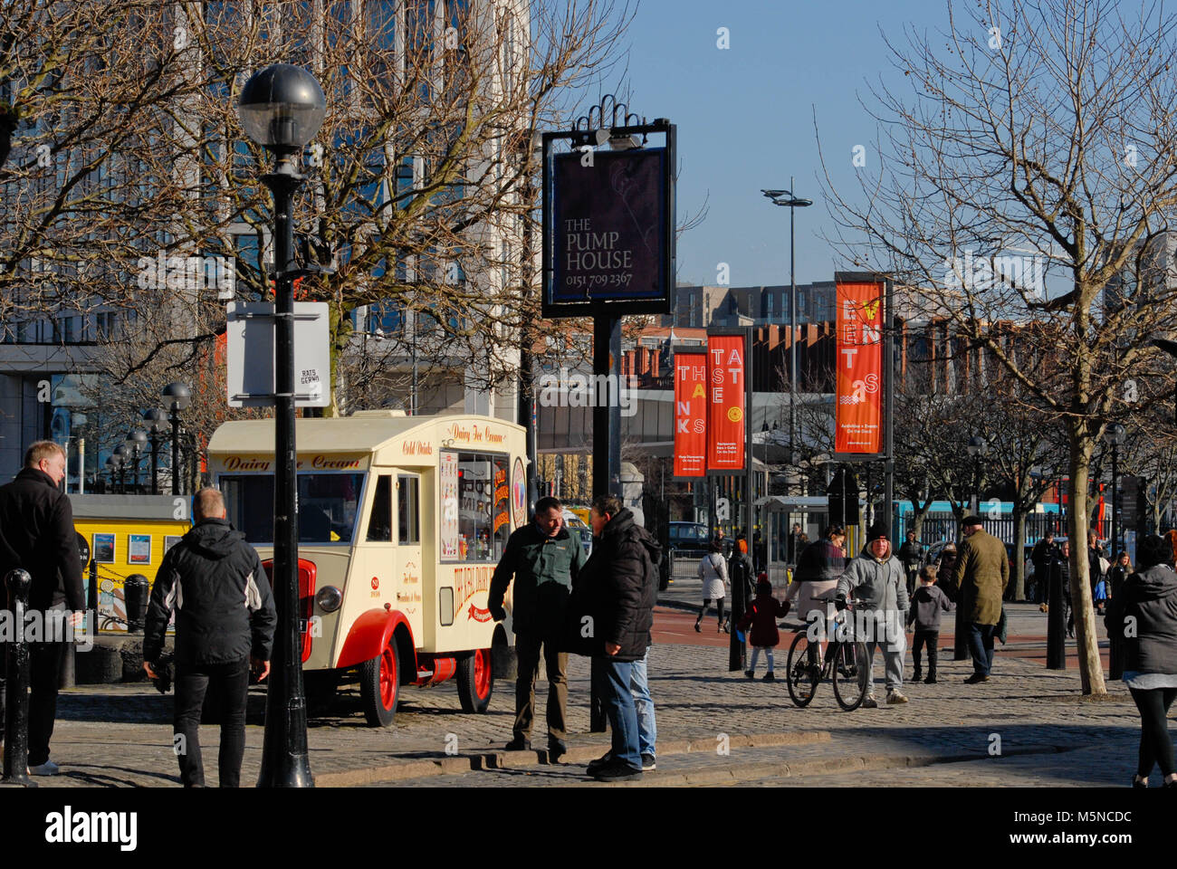 Foto intorno a Liverpool Foto Stock