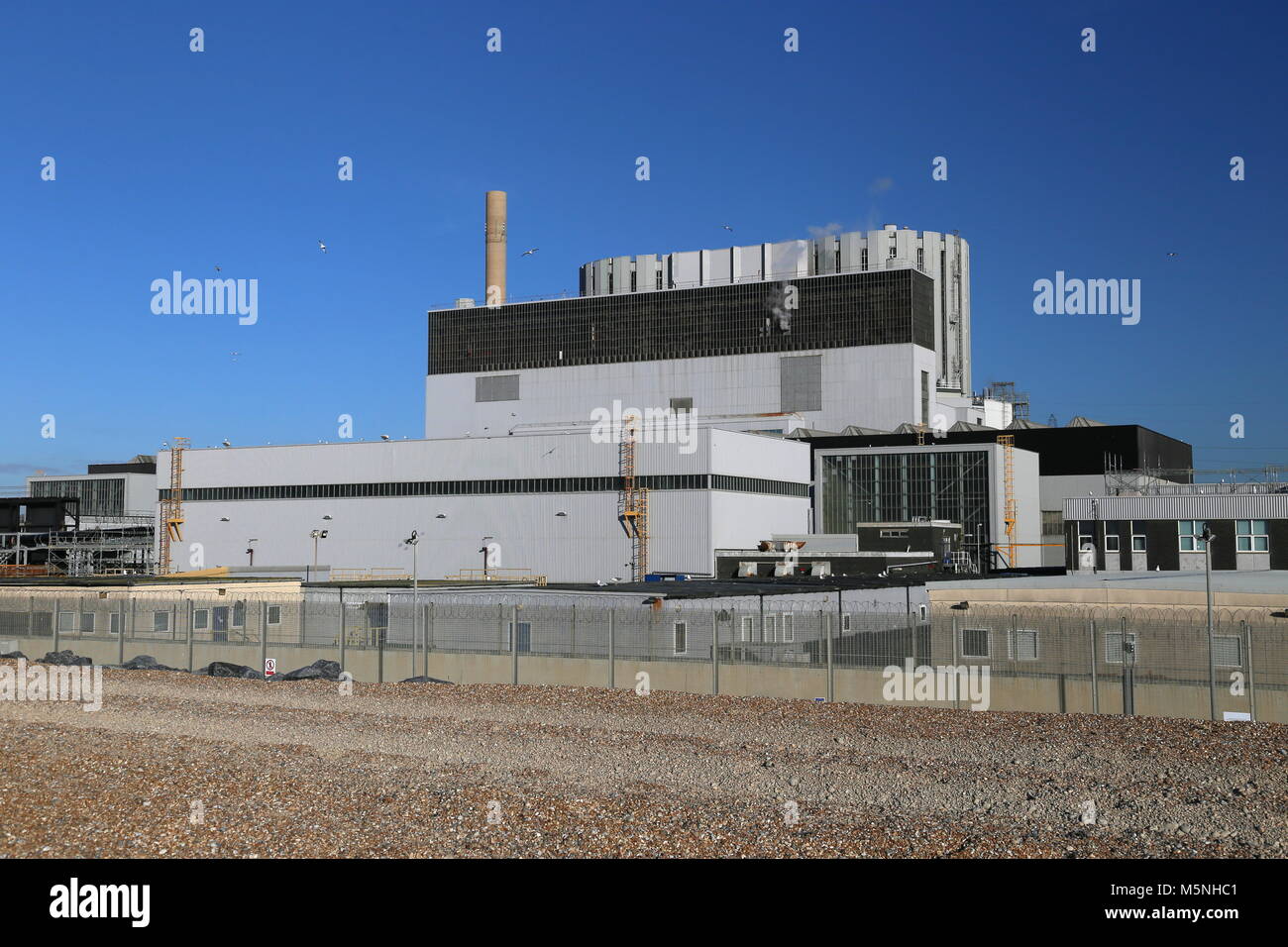 Dungeness B Centrale Nucleare, Dungeness, Kent, Inghilterra, Gran Bretagna, Regno Unito, Gran Bretagna, Europa Foto Stock