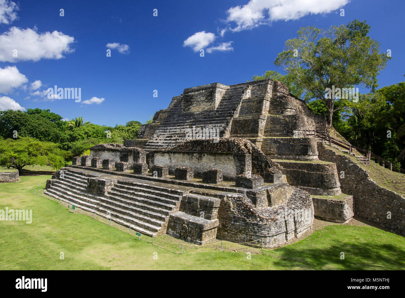 Il Belize Altun ha rovine maya Foto Stock