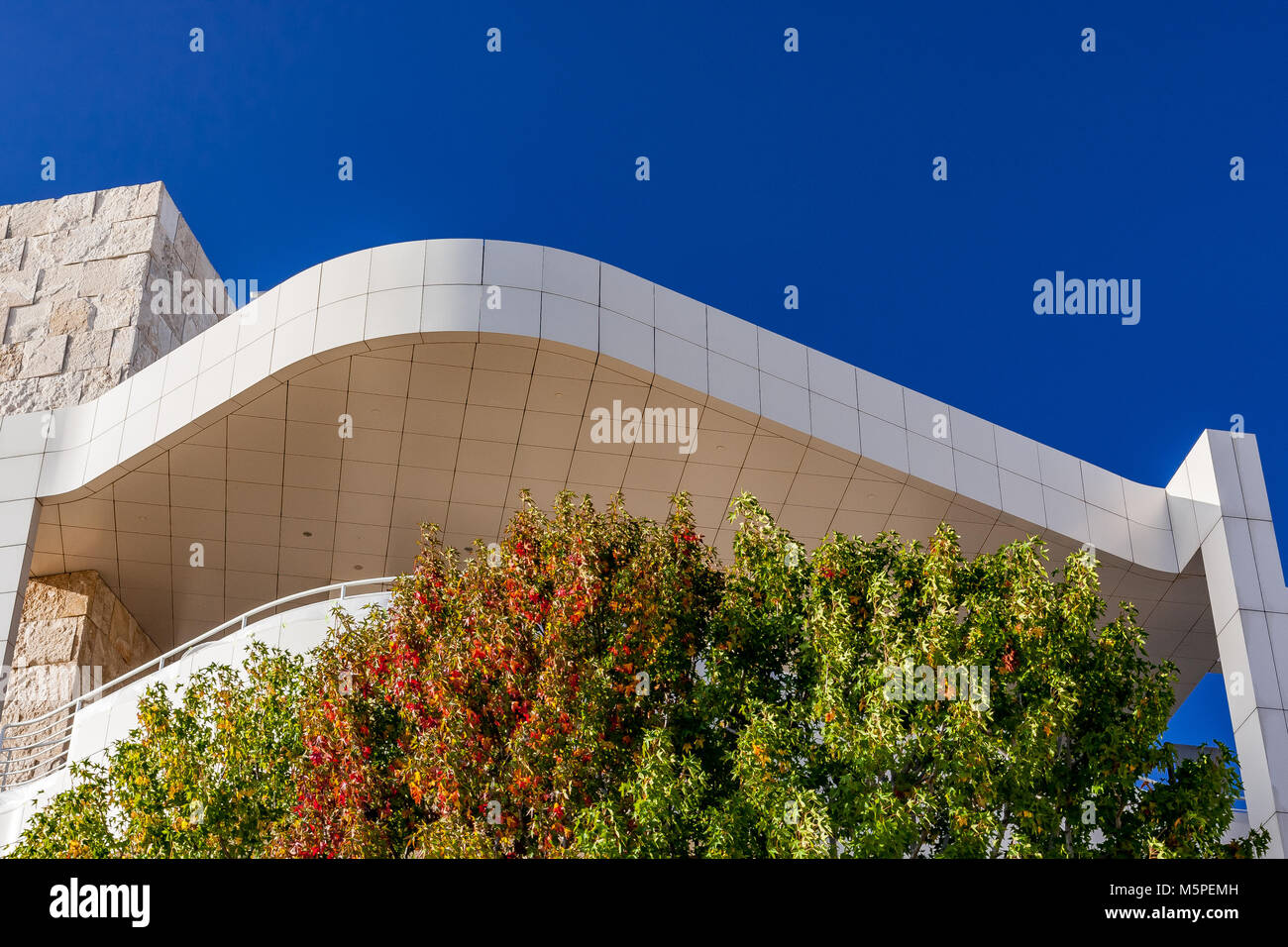 Il Getty Center, Museum and Research Center, progettato da Richard Meier, Brentwood, Los Angeles, California, USA. Foto Stock