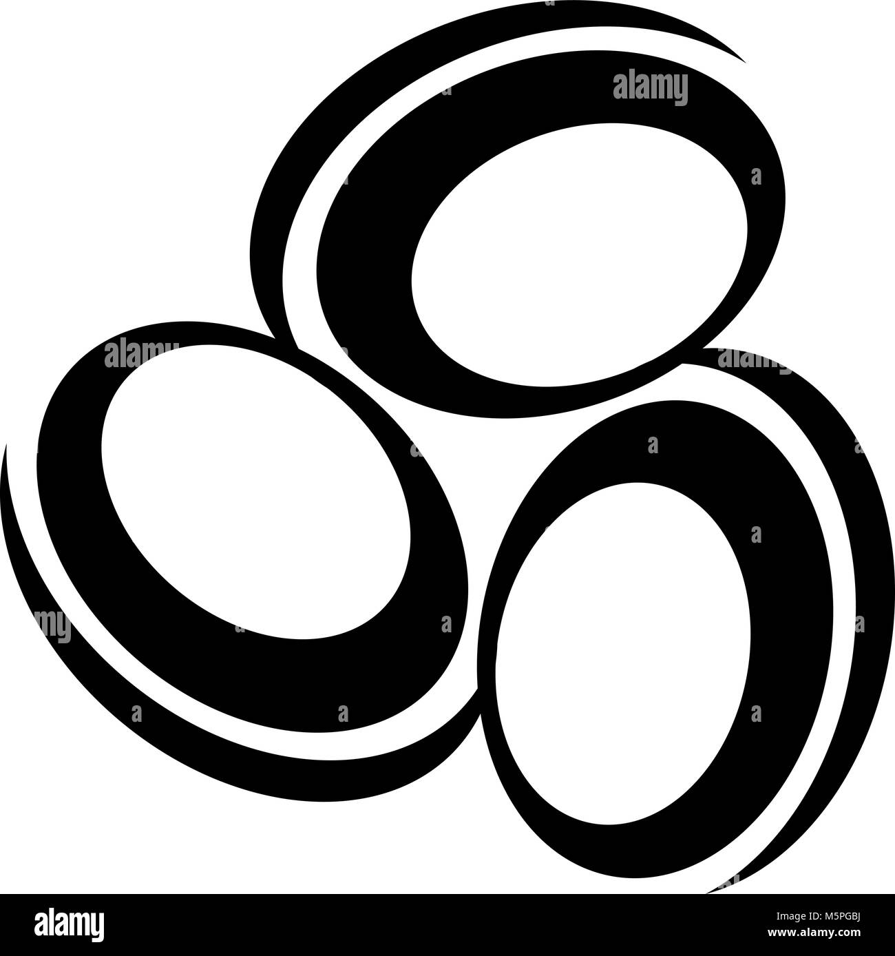 Infinito soluzione di movimento Illustrazione Vettoriale