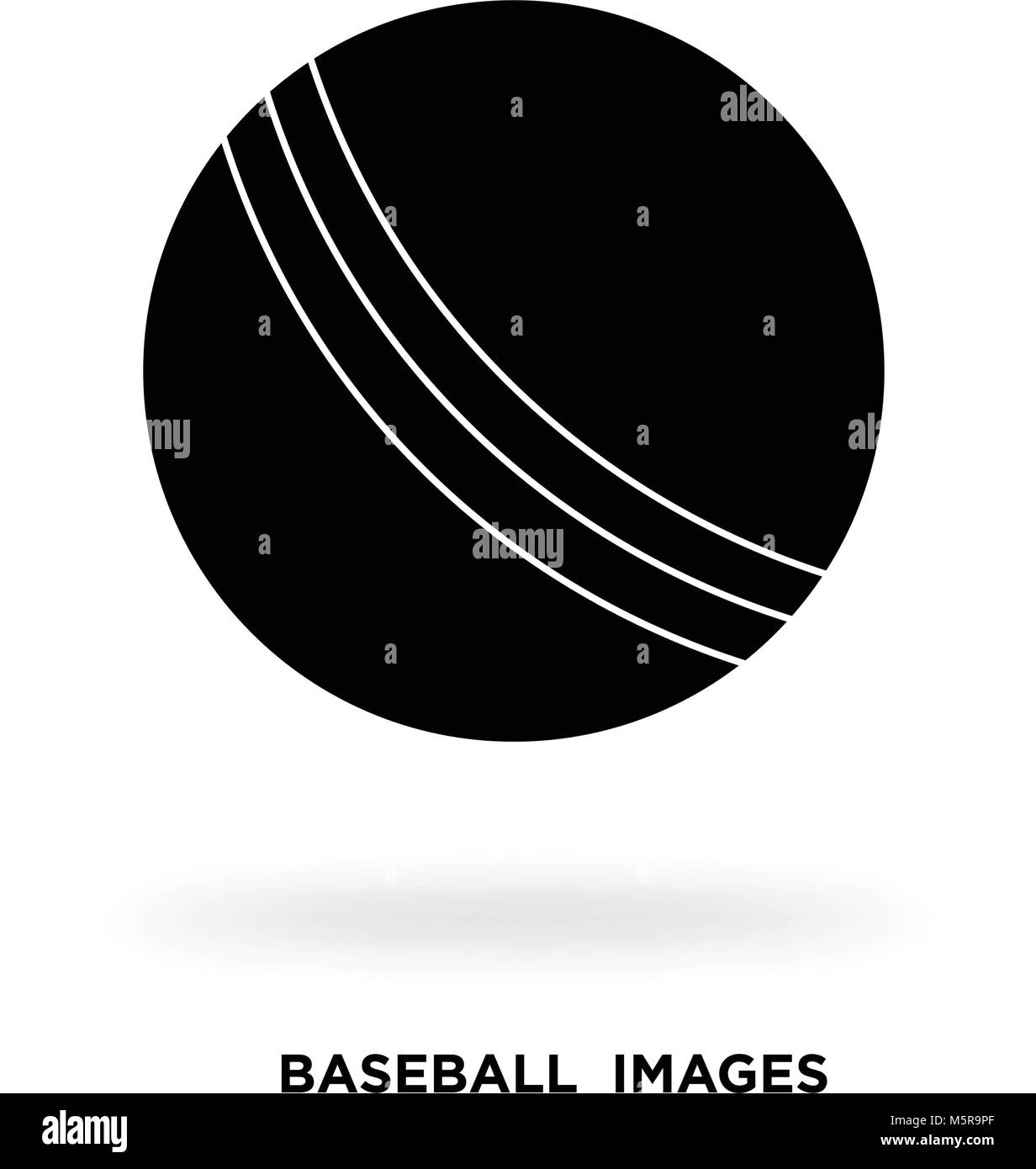 Immagini di baseball silhouette Illustrazione Vettoriale