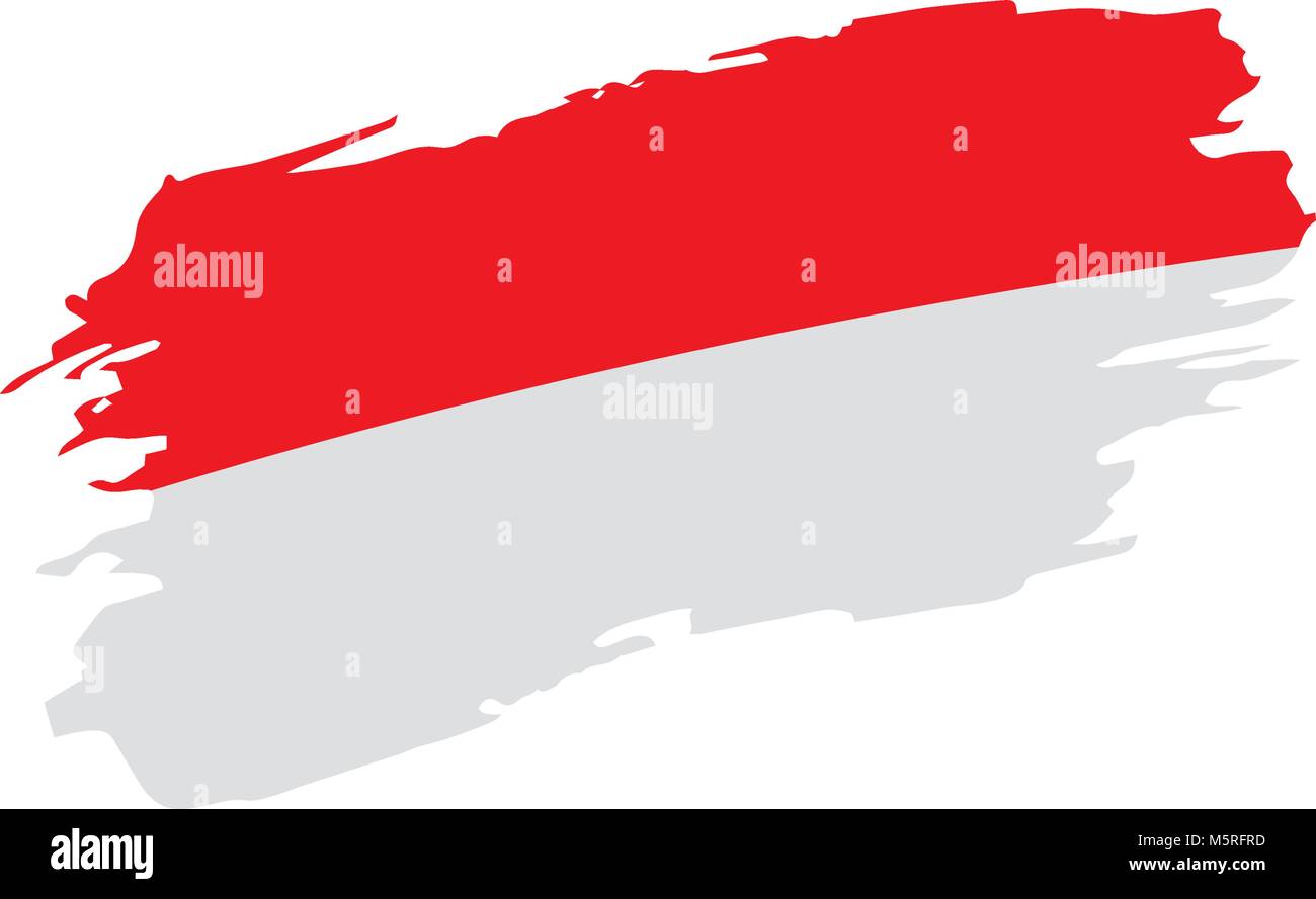 Bandiera dell'Indonesia, illustrazione vettoriale Illustrazione Vettoriale Bandiera dell'Indonesia, illustrazione vettoriale Illustrazione Vettoriale