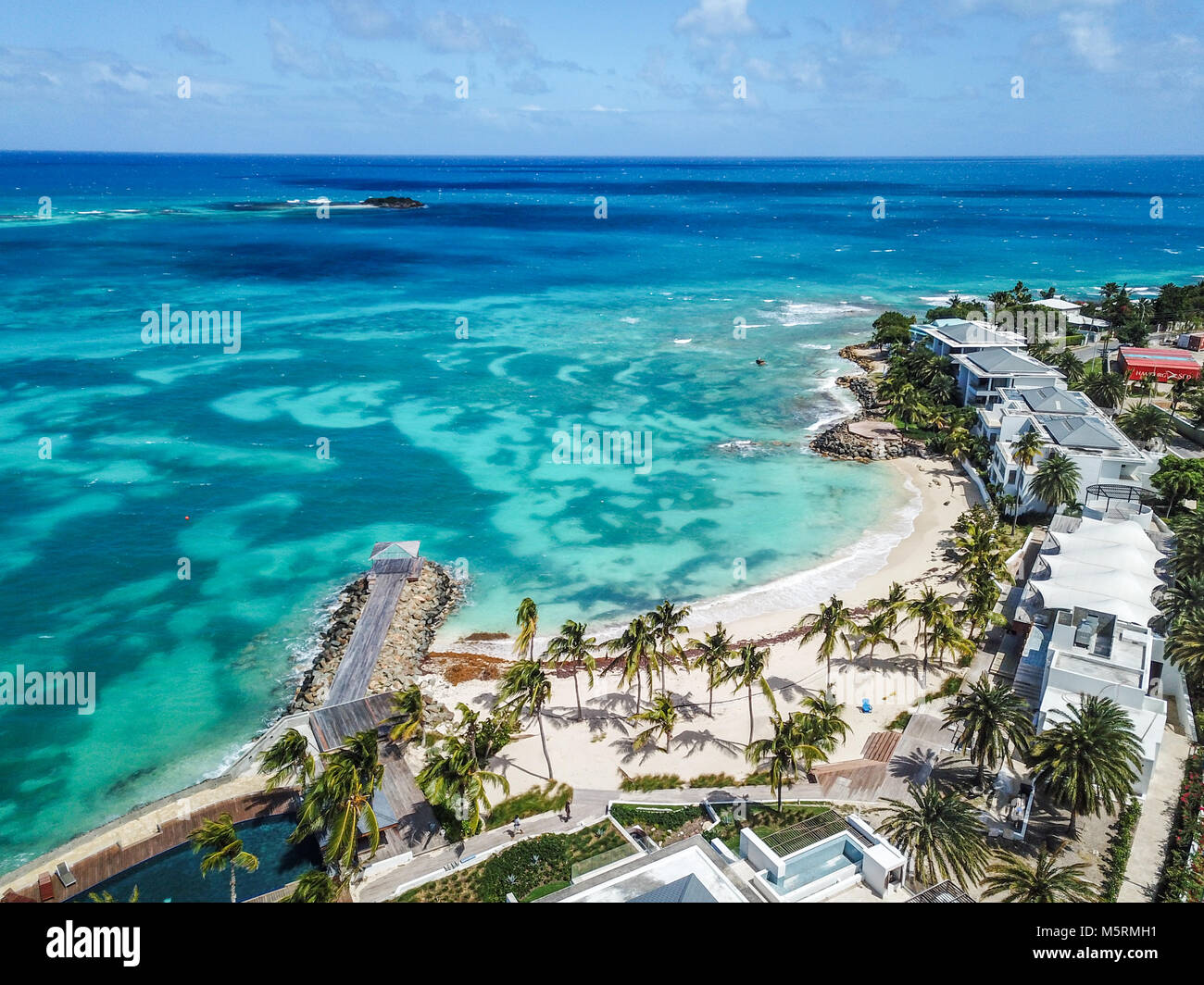 Hodges Bay Beach, Antigua Foto stock Alamy