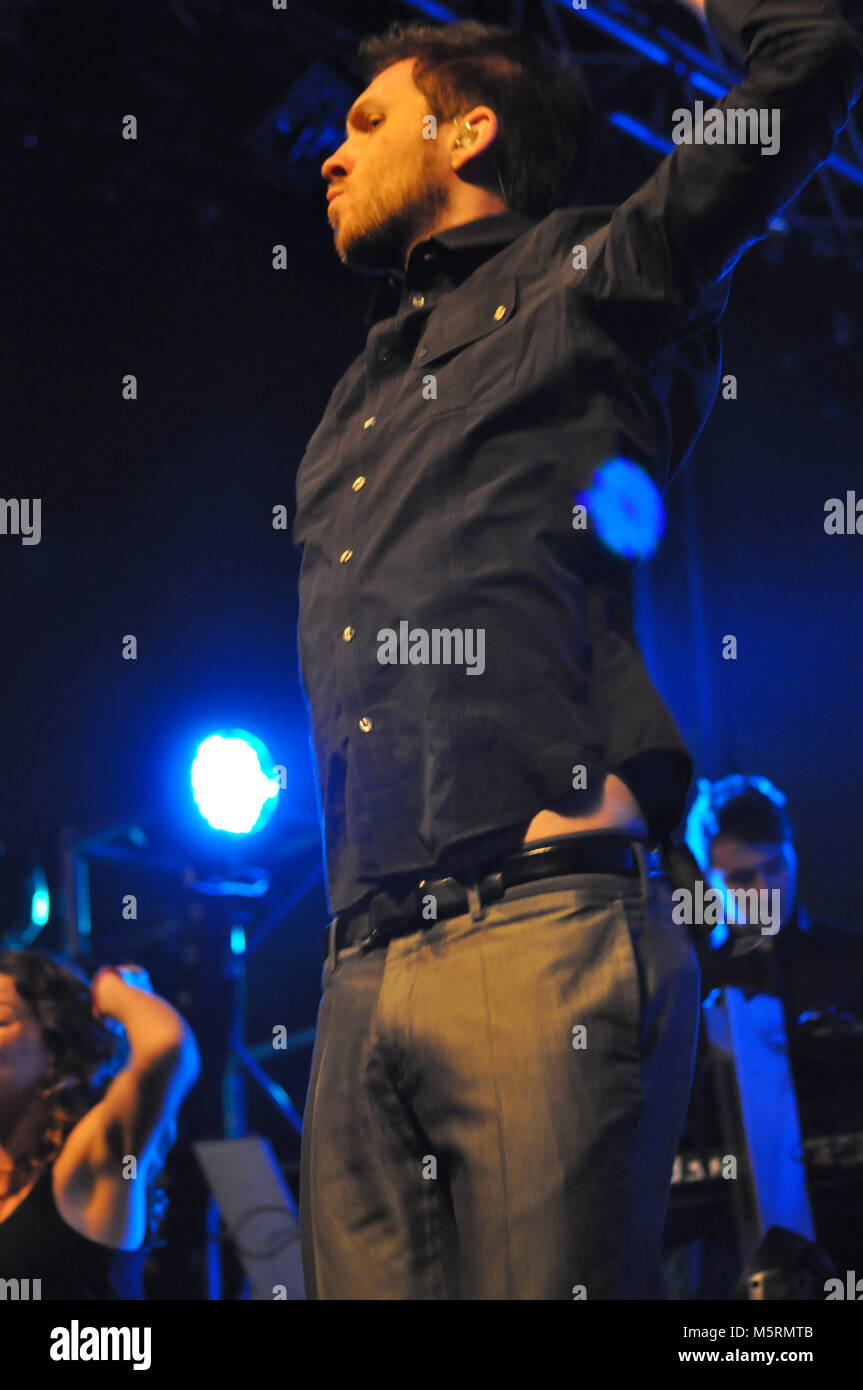Calvin Harris a Stockton Riverside Festival Foto Stock