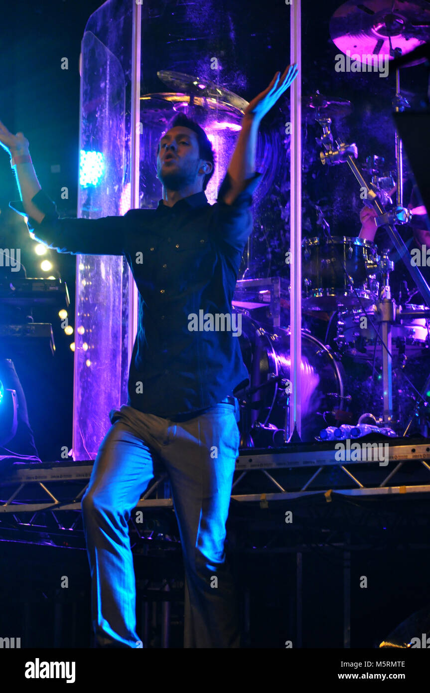 Calvin Harris a Stockton Riverside Festival Foto Stock
