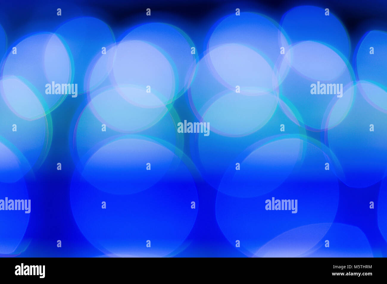 Abstract di sfondo sfocato colorate luci Led. Foto Stock