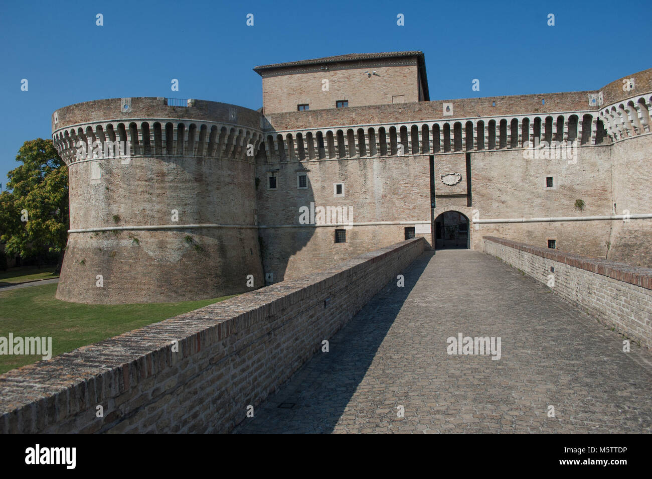Castello di Senigallia Foto Stock