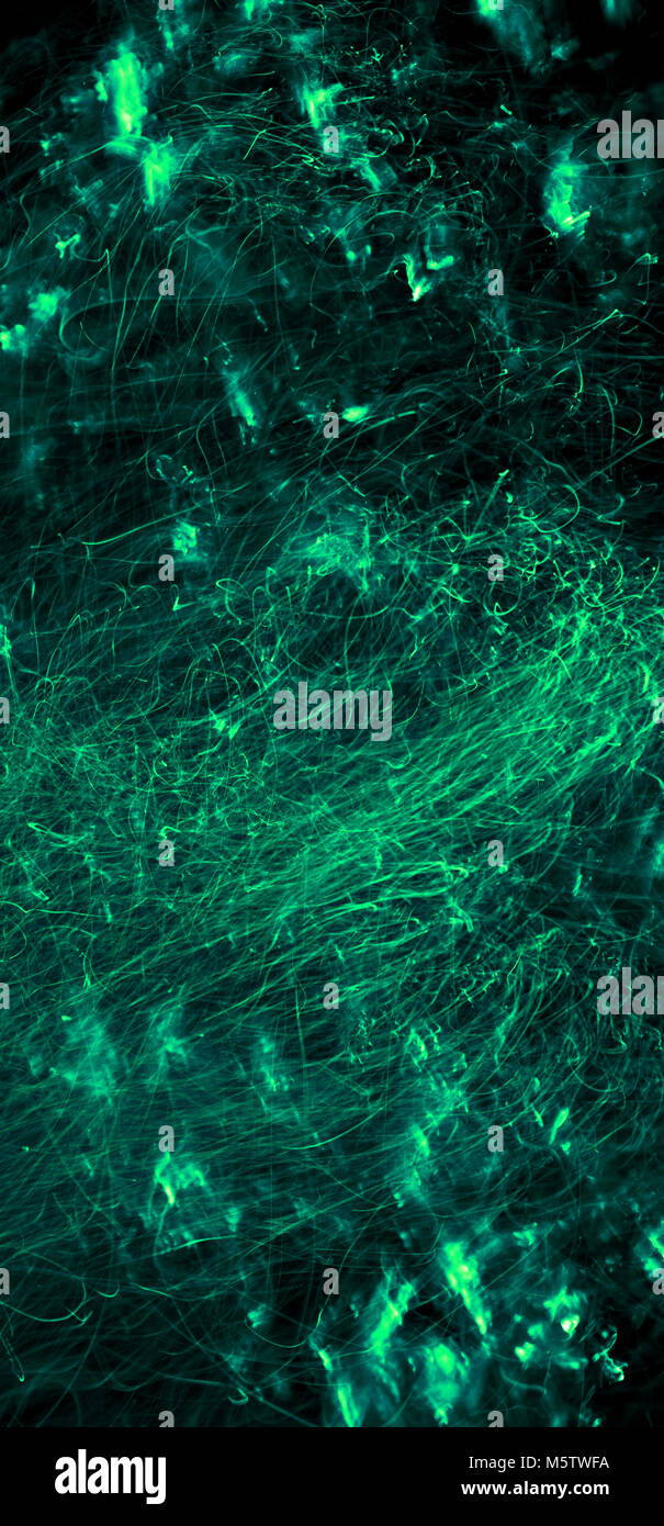 Verde sfondo astratto Foto Stock