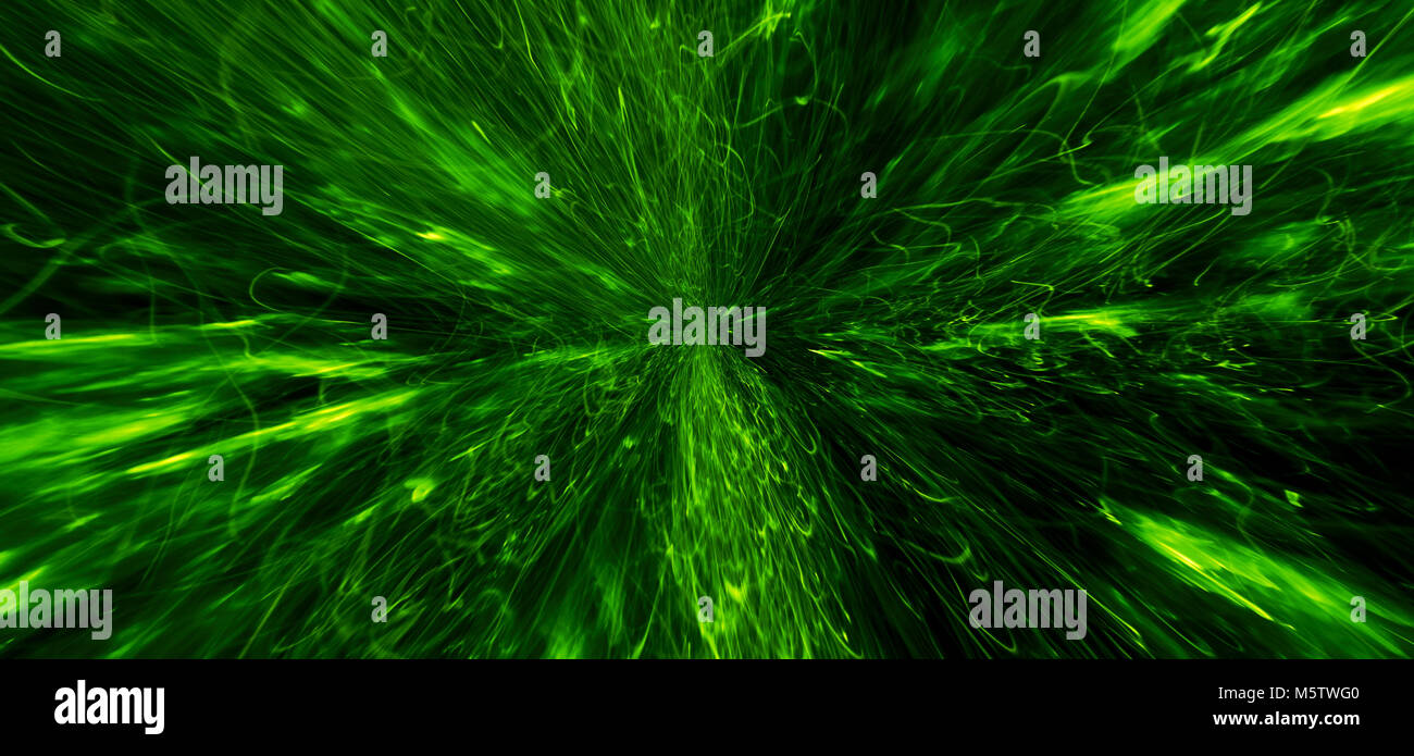 Verde sfondo astratto Foto Stock