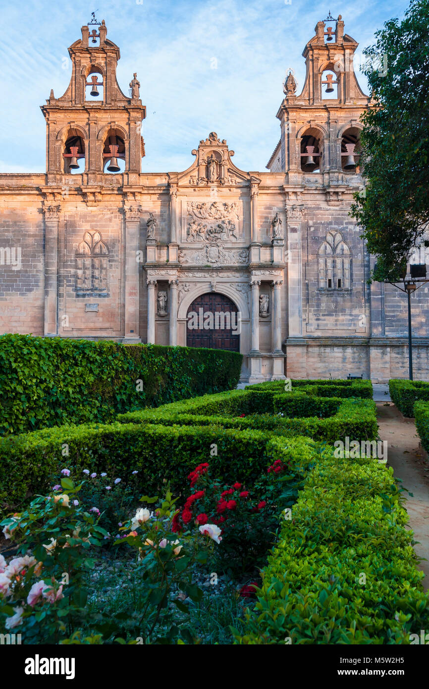 Basilica de Santa María de los Reales Alcázares. Ubeda. Jaén. Andalucía. España Foto Stock