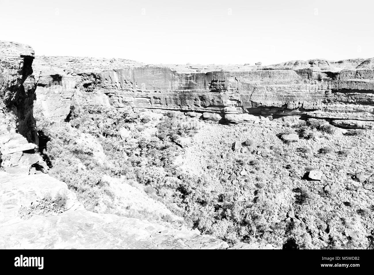 In Australia il Kings Canyon natura selvaggia e outback Foto Stock