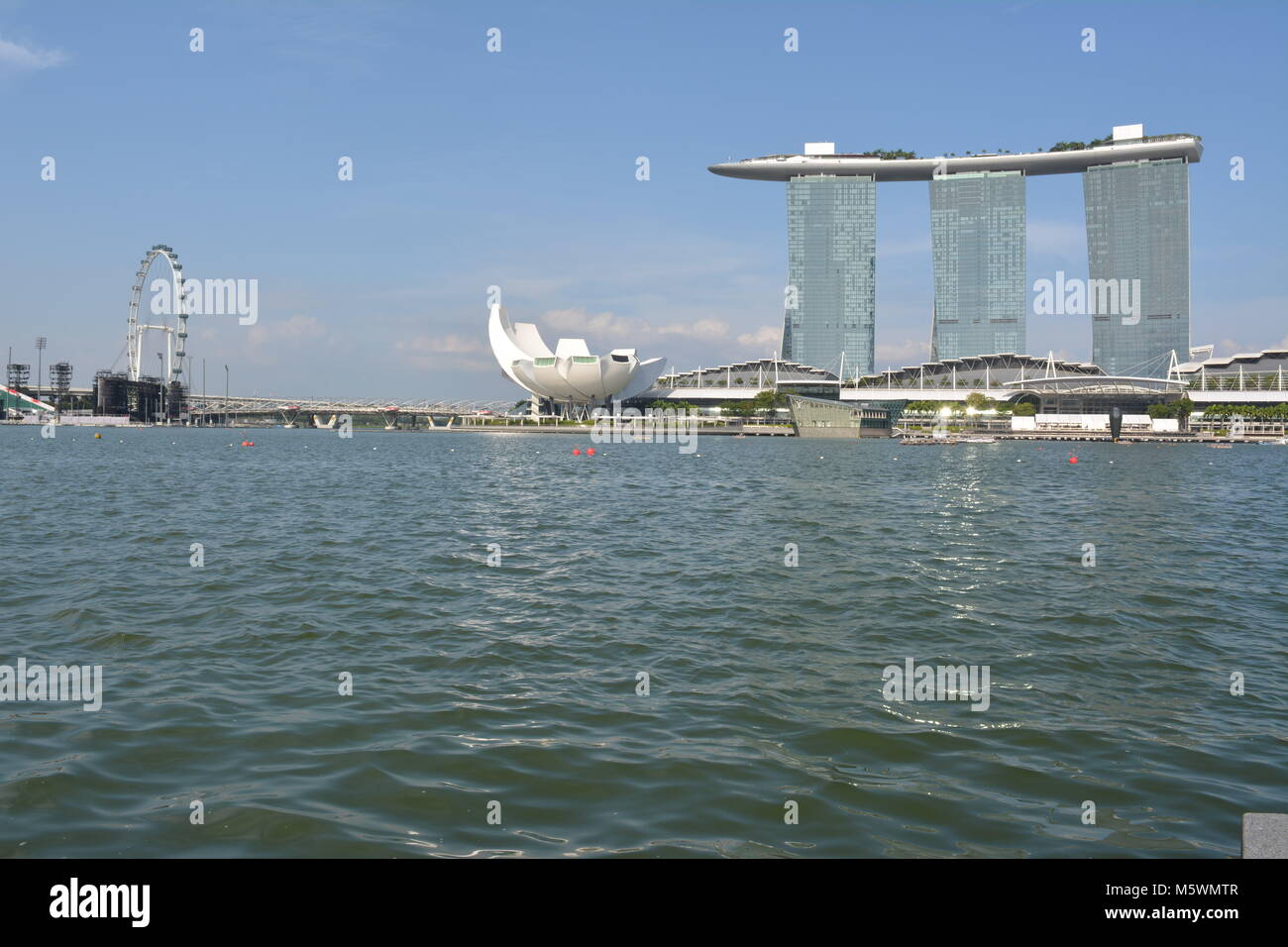 Singapore Marina Bay Foto Stock