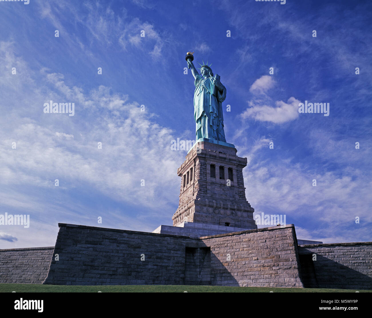 Statua della Libertà, New York, Stati Uniti d'America Foto Stock