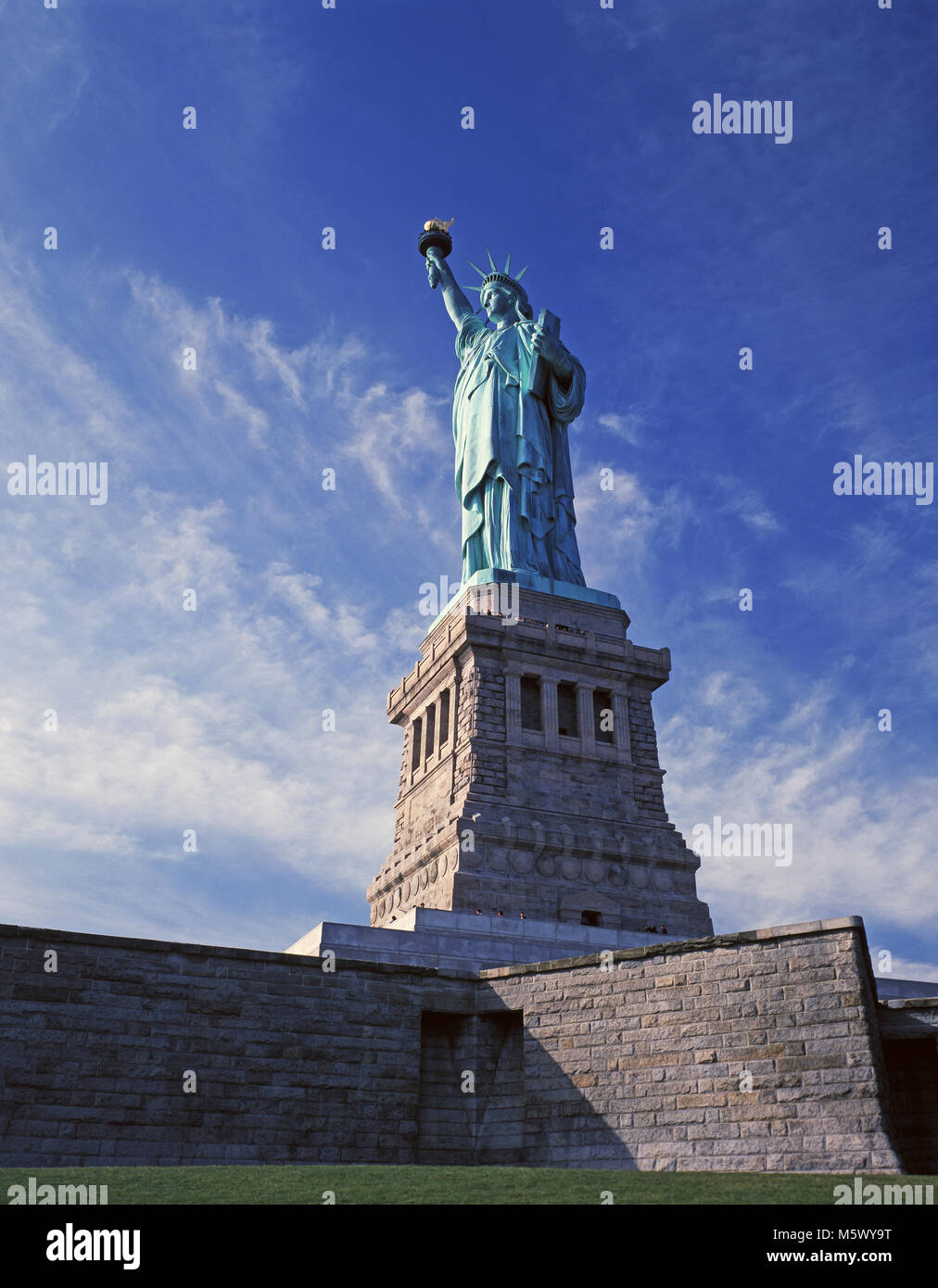 Statua della Libertà, New York, Stati Uniti d'America Foto Stock