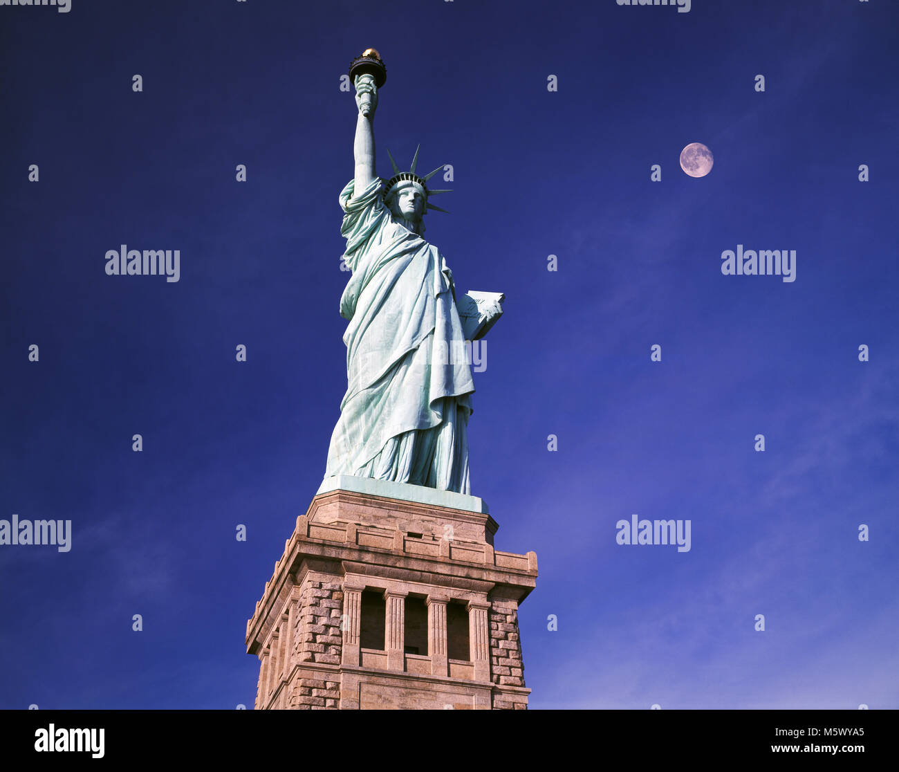 Statua della Libertà, New York, Stati Uniti d'America Foto Stock
