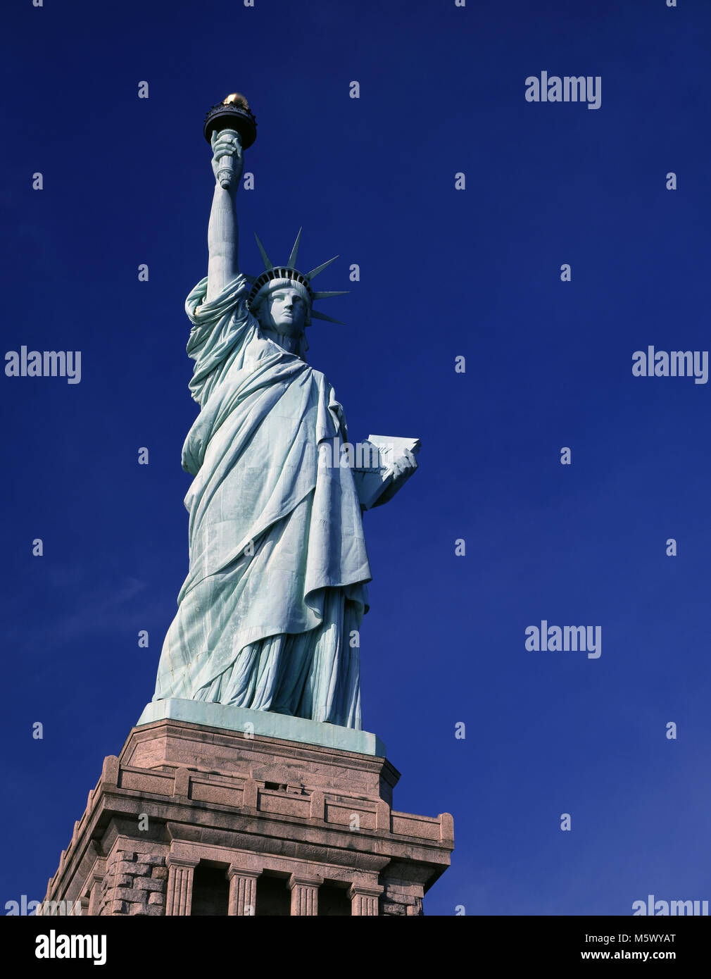 Statua della Libertà, New York, Stati Uniti d'America Foto Stock