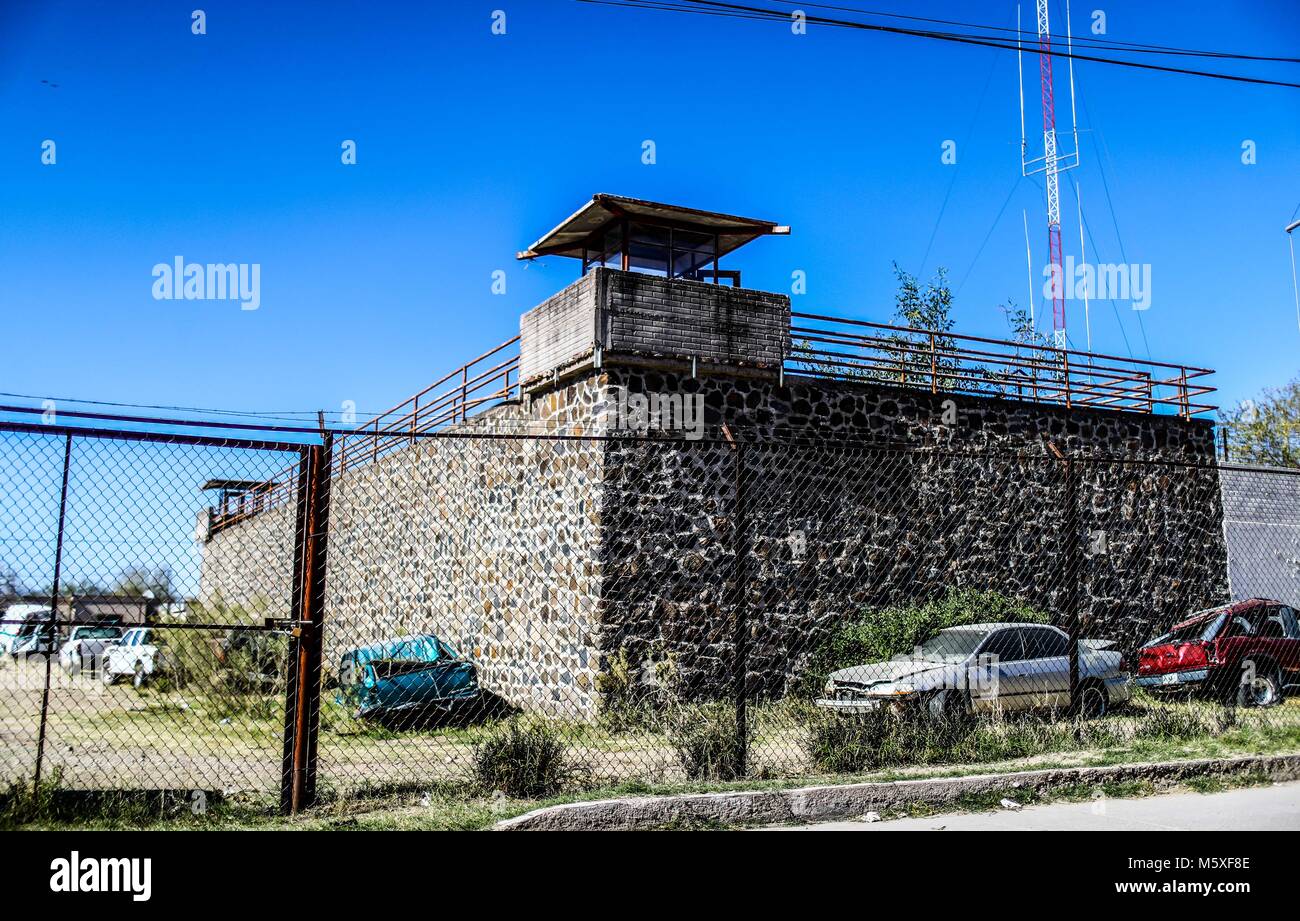 Antigua carcel en Cumpas, pueblo que forma parte de la Ruta de la Sierra en Sonora Messico. 25enero2018 (foto:Luis Gutierrez/NortePhoto) Clave: Foto Stock