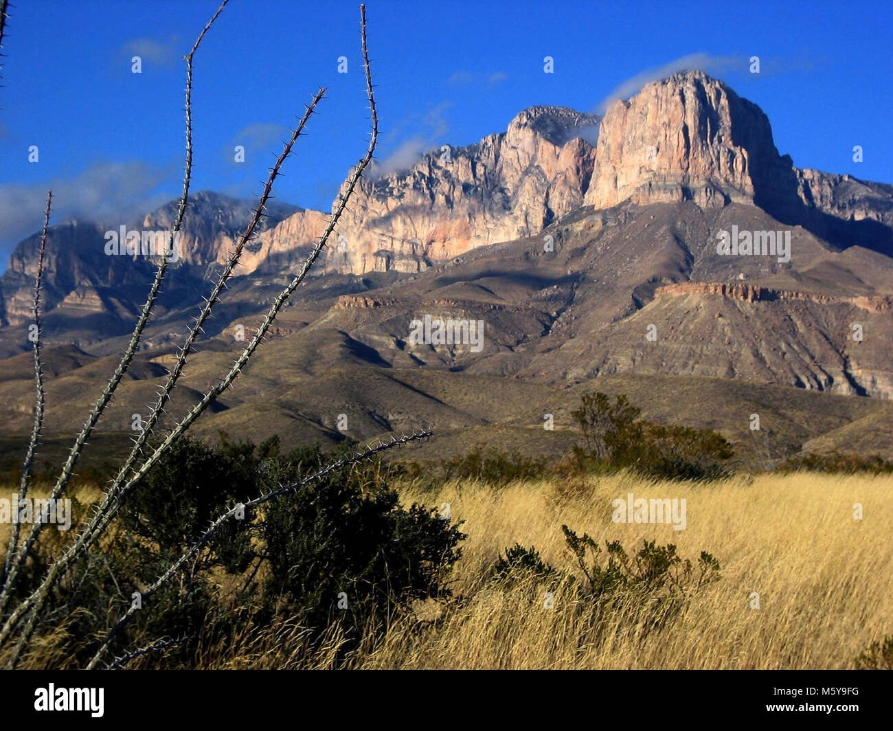 El Capitan da Williams Ranch Rd. Foto Stock