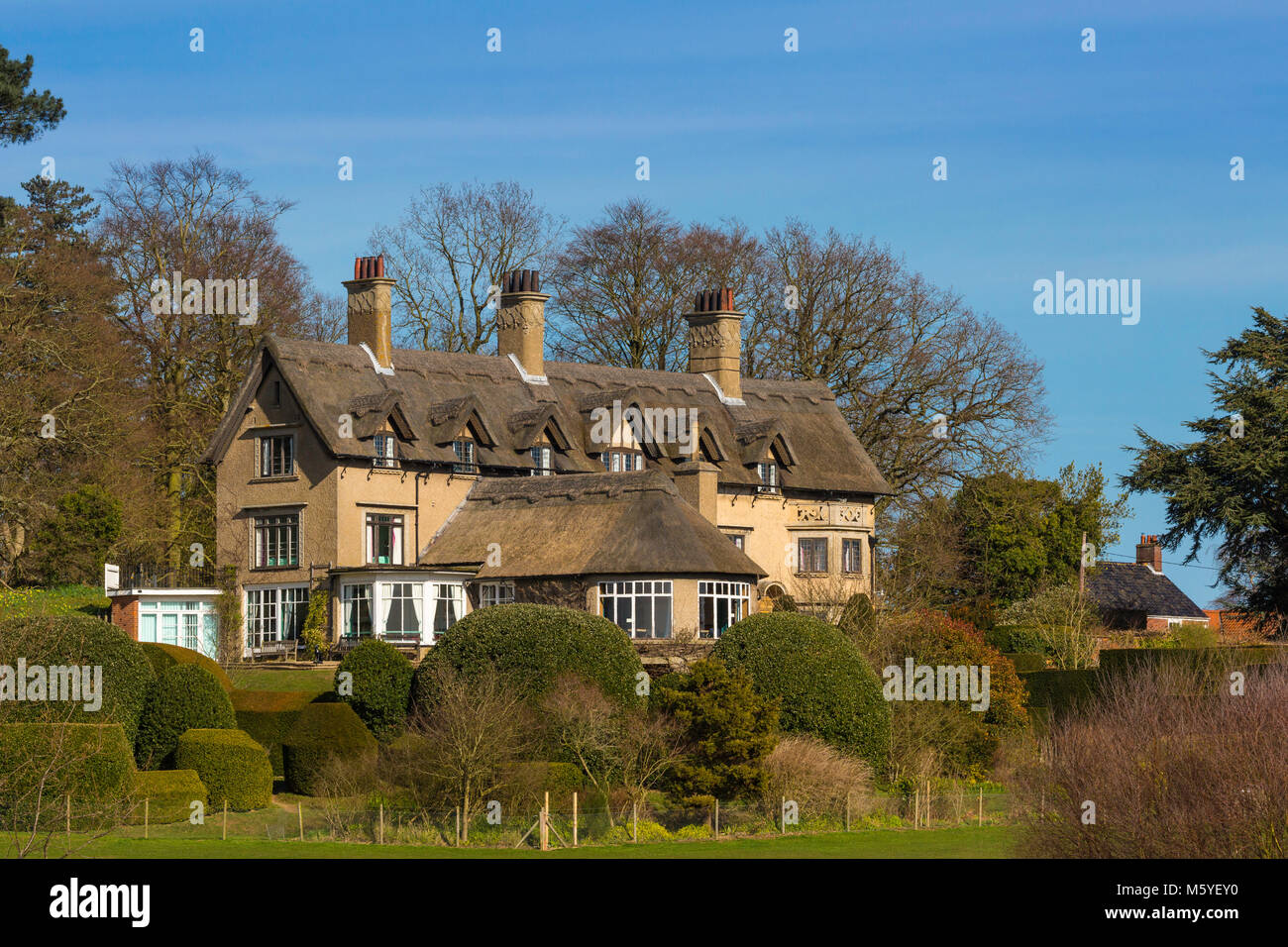 Come Hill House è un arti e mestieri casa usata come un centro di educazione ambientale. Foto Stock