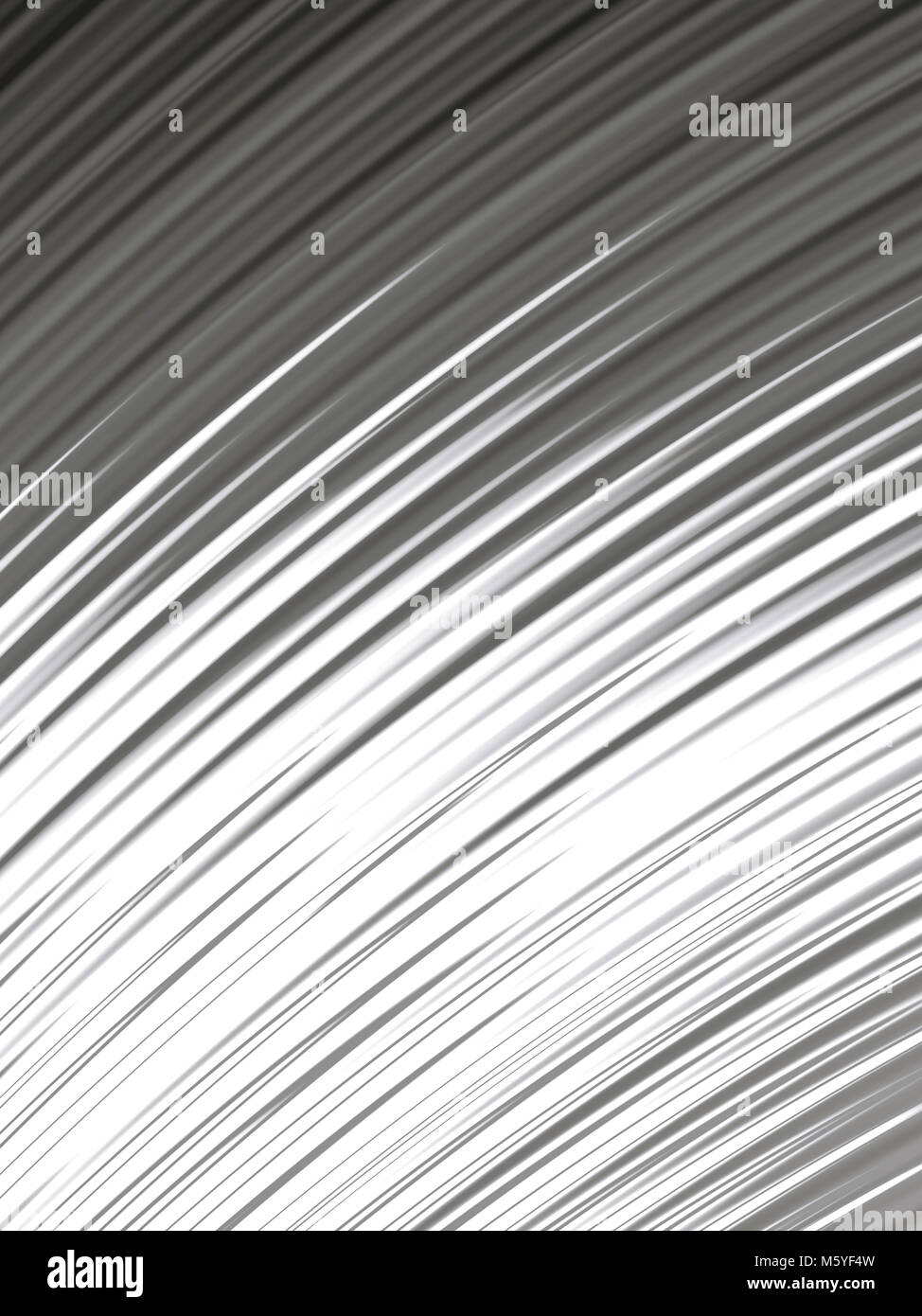 Il frattale astratta geometrica di metallo a spirale sfondo pattern Foto Stock