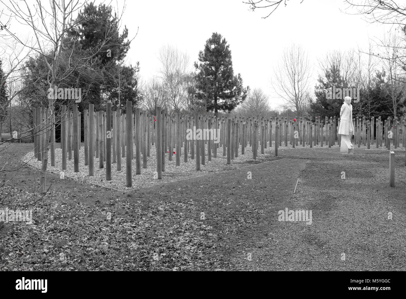 Il National Memorial Arboretum Foto Stock