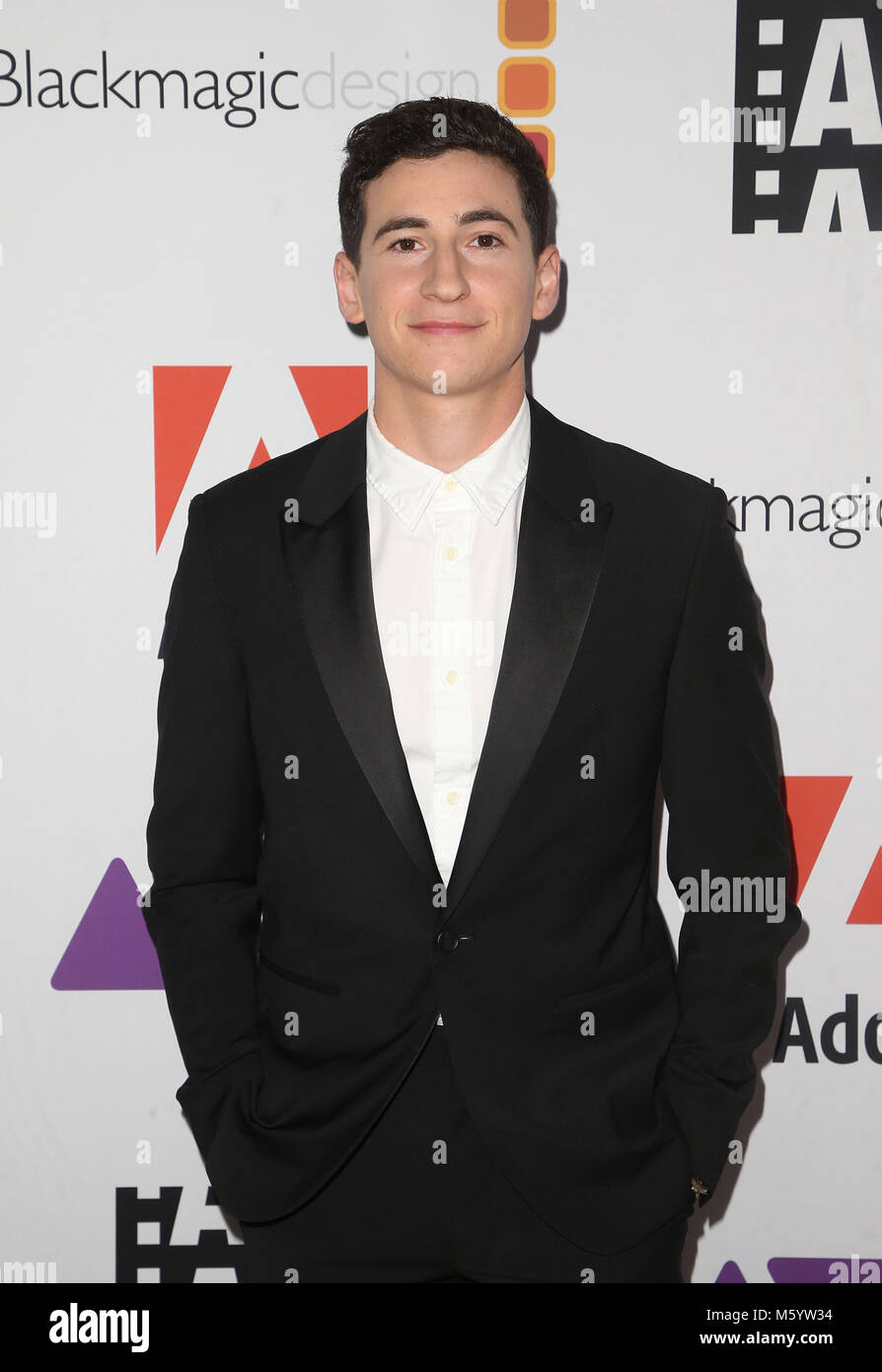 Sessantottesima annuale di ACE Eddie Awards - Gli arrivi con: Sam Lerner dove: Beverly Hills, in California, negli Stati Uniti quando: 26 Gen 2018 Credit: FayesVision/WENN.com Foto Stock