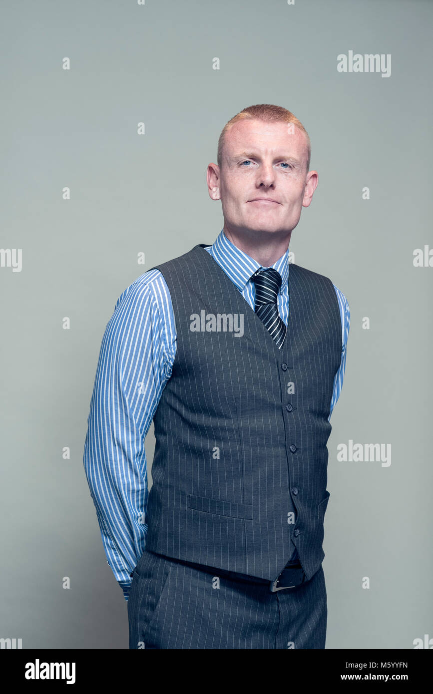 Il corpo superiore colpi di lavoratori ufficio / dirigenti / Consulenti Foto Stock