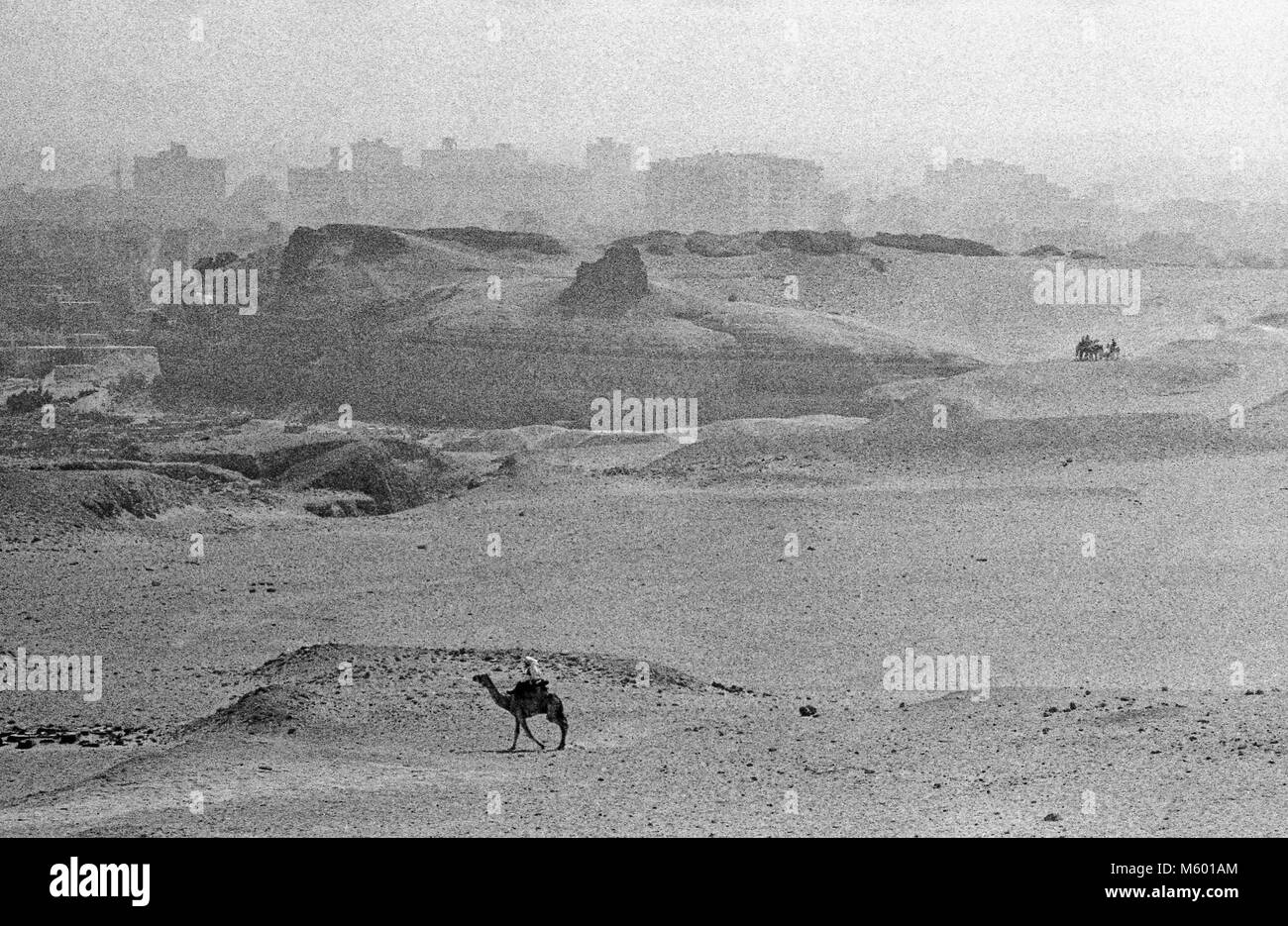 Egyptsouthwest dal centro del Cairo. Foto Stock