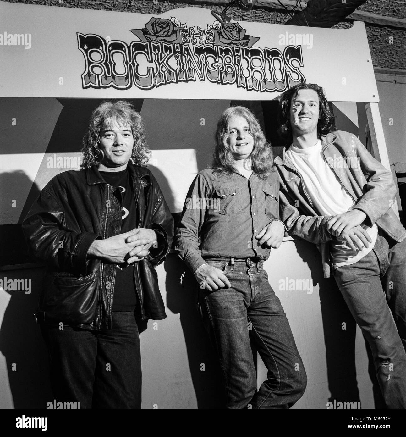 Paese Rockingbirds band, urban cowboy, archiviazione fotografia fatta il 5 luglio 1993 a Londra, Inghilterra Foto Stock