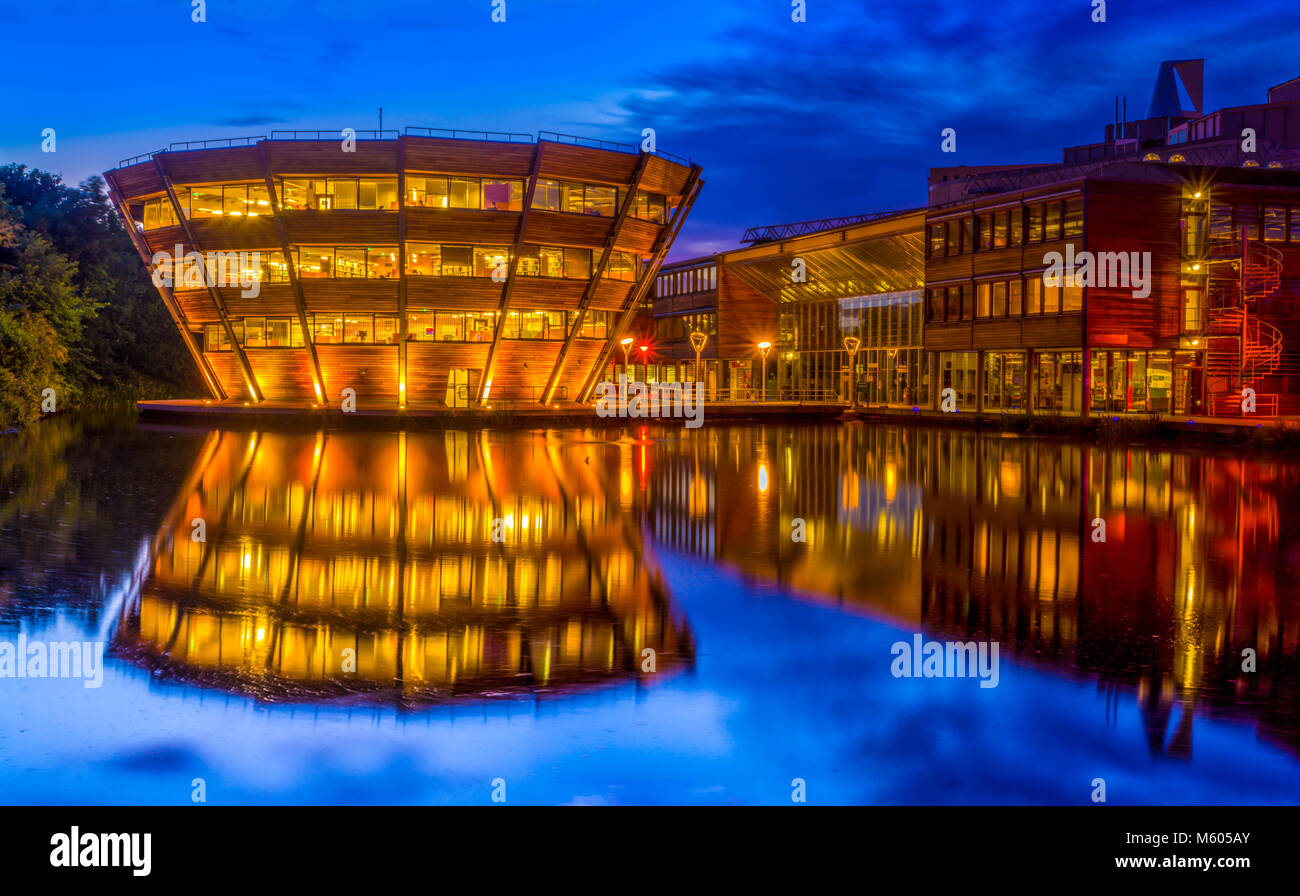 Università di Nottingham Giubileo Campus - Inghilterra Foto Stock
