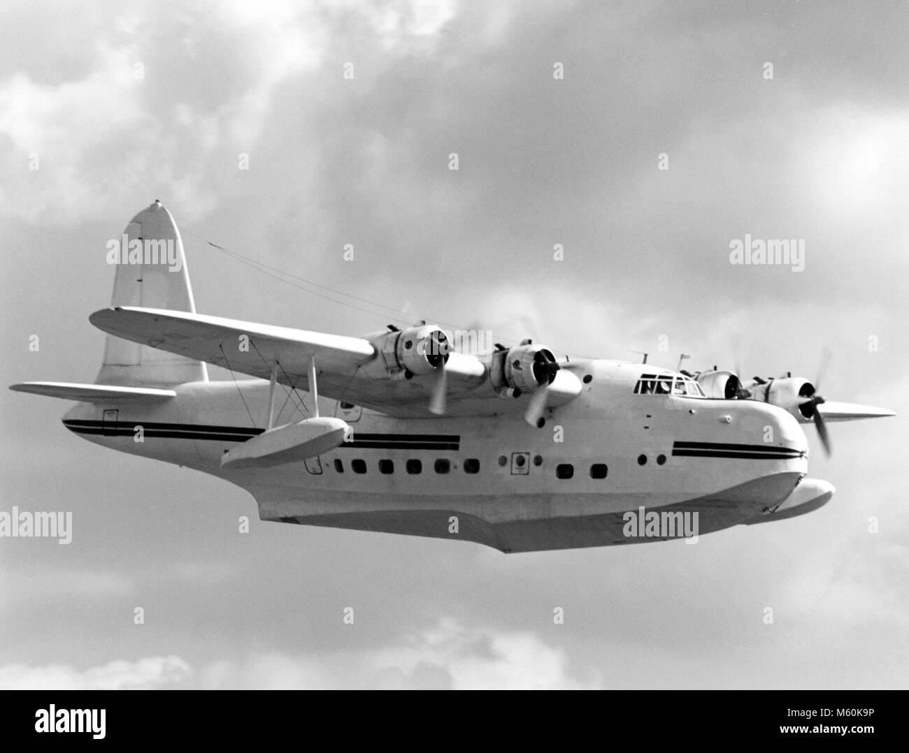 Breve Sunderland flying boat, l'ultimo esempio di volo Foto Stock