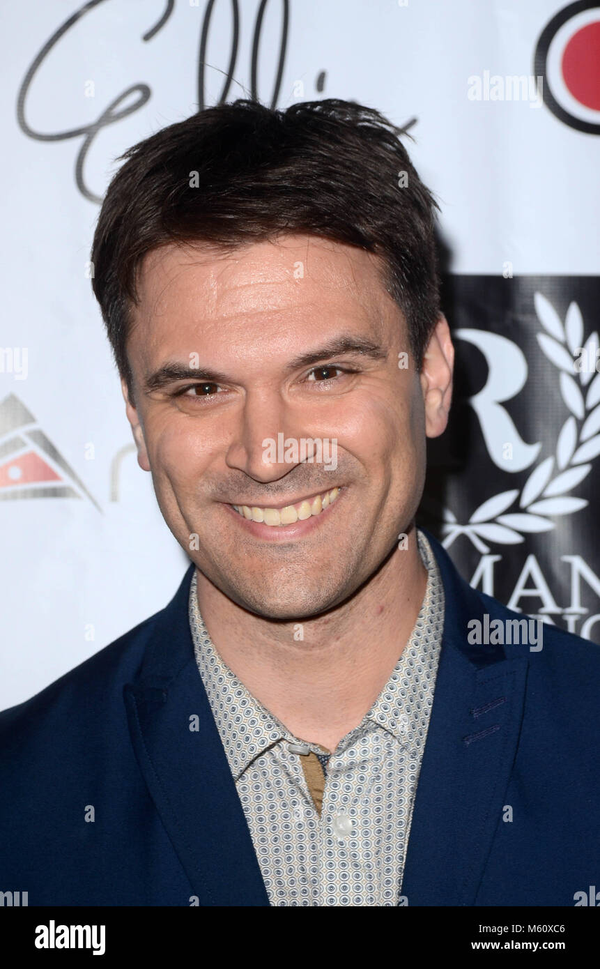 HOLLYWOOD, CA - Kash Hovey al quarto annuale media romana Pre-Oscars Evento, Paloma, Hollywood, la California il 26 febbraio 2018. Credito: David Edwards/MediaPunch Foto Stock