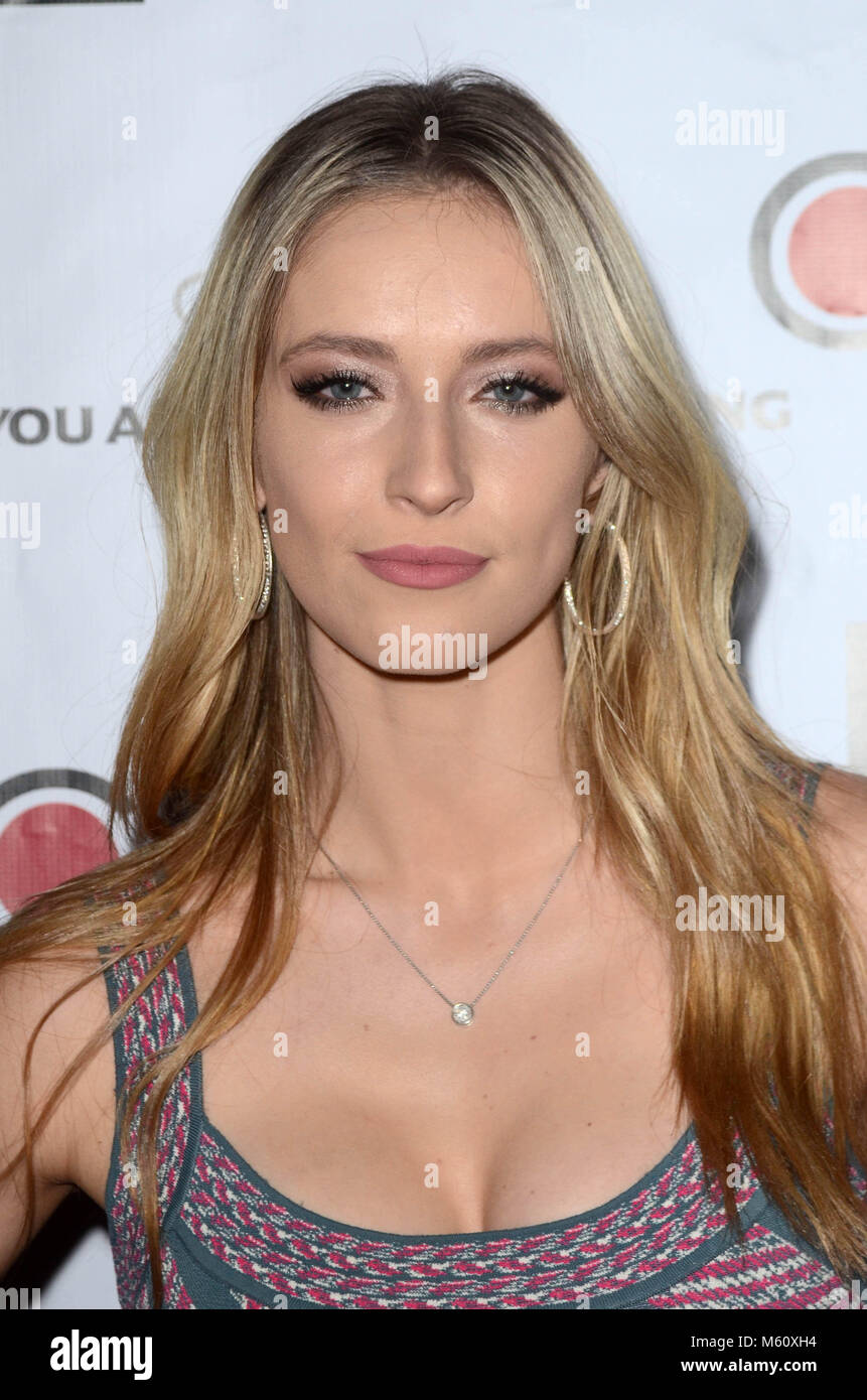 HOLLYWOOD, CA - Sarati al quarto annuale media romana Pre-Oscars Evento, Paloma, Hollywood, la California il 26 febbraio 2018. Credito: David Edwards/MediaPunch Foto Stock