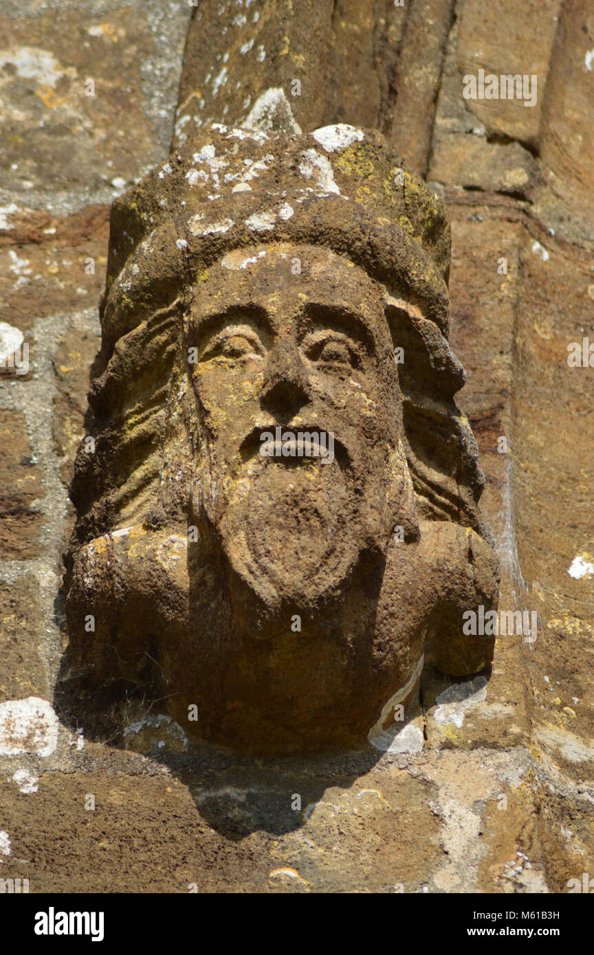 St Bartholemews Chiesa, Crewkerne, Somerset su un fine giornata invernale Foto Stock