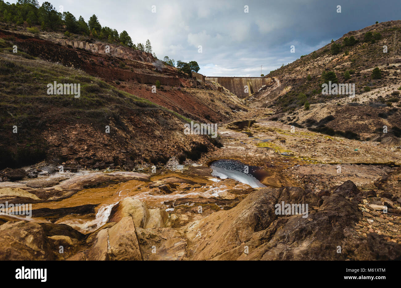 Serbatoio di data mining Foto Stock