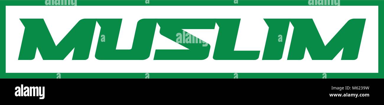 Cartello stradale musulmana, template vettoriale su sfondo bianco Illustrazione Vettoriale