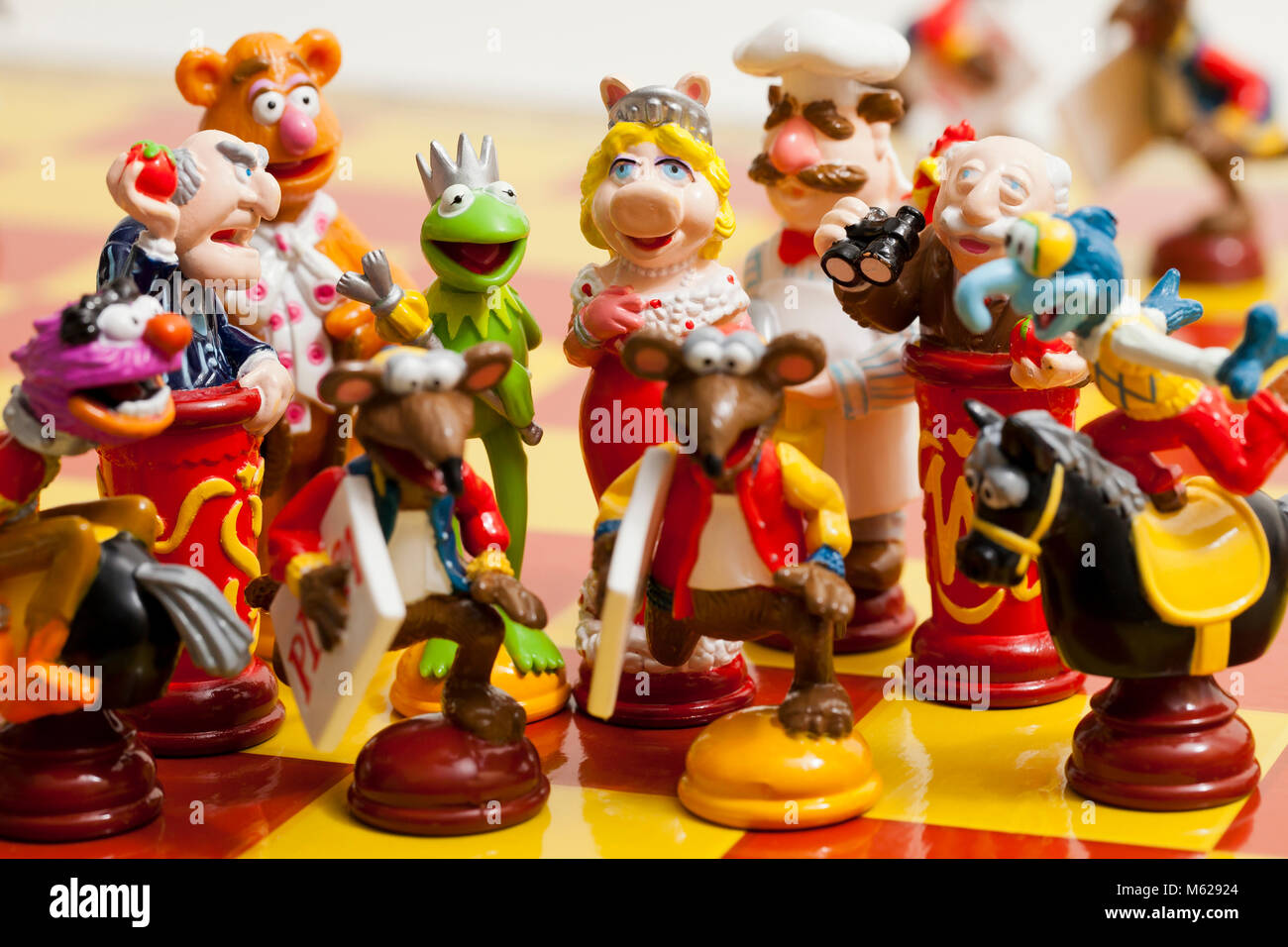 Action figure dei Muppets (Sesame Street) - USA Foto Stock