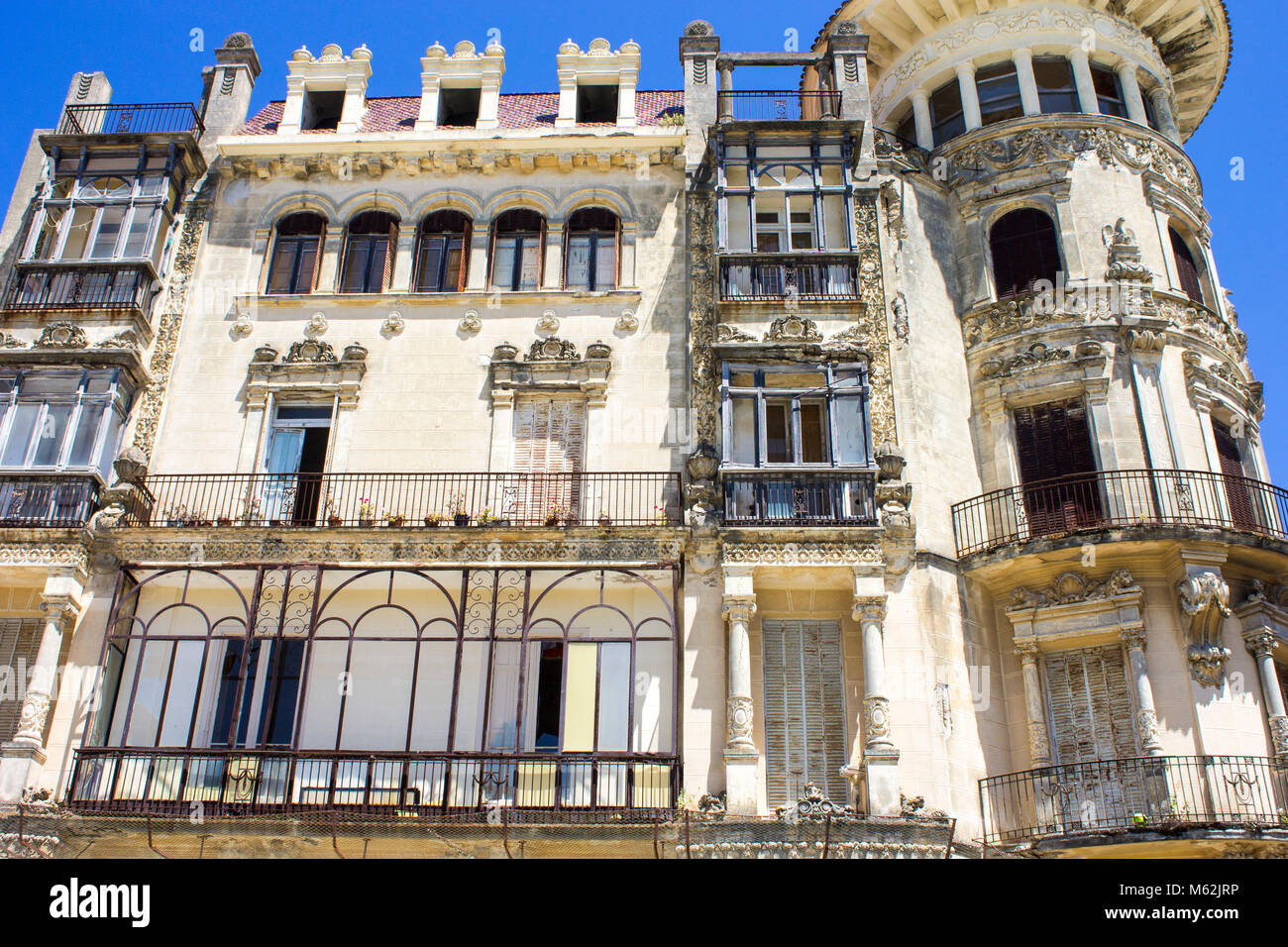 La Torre dos o Moreno Moreno Tower, uno dei più emblematici e edifici simbolici nella città di Ribadeo, Galizia, Spagna Foto Stock