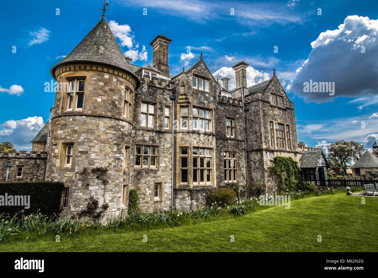 Casa Palace a Beaulieu, Hampshire REGNO UNITO Foto Stock Casa Palace a Beaulieu, Hampshire REGNO UNITO Foto Stock