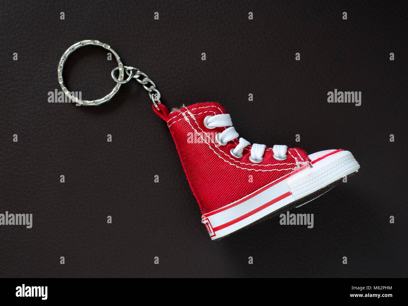 In Foto Da Portachiavi Mini Scarpa Basket Tampone Pelle Con Sul If67bgyvmY
