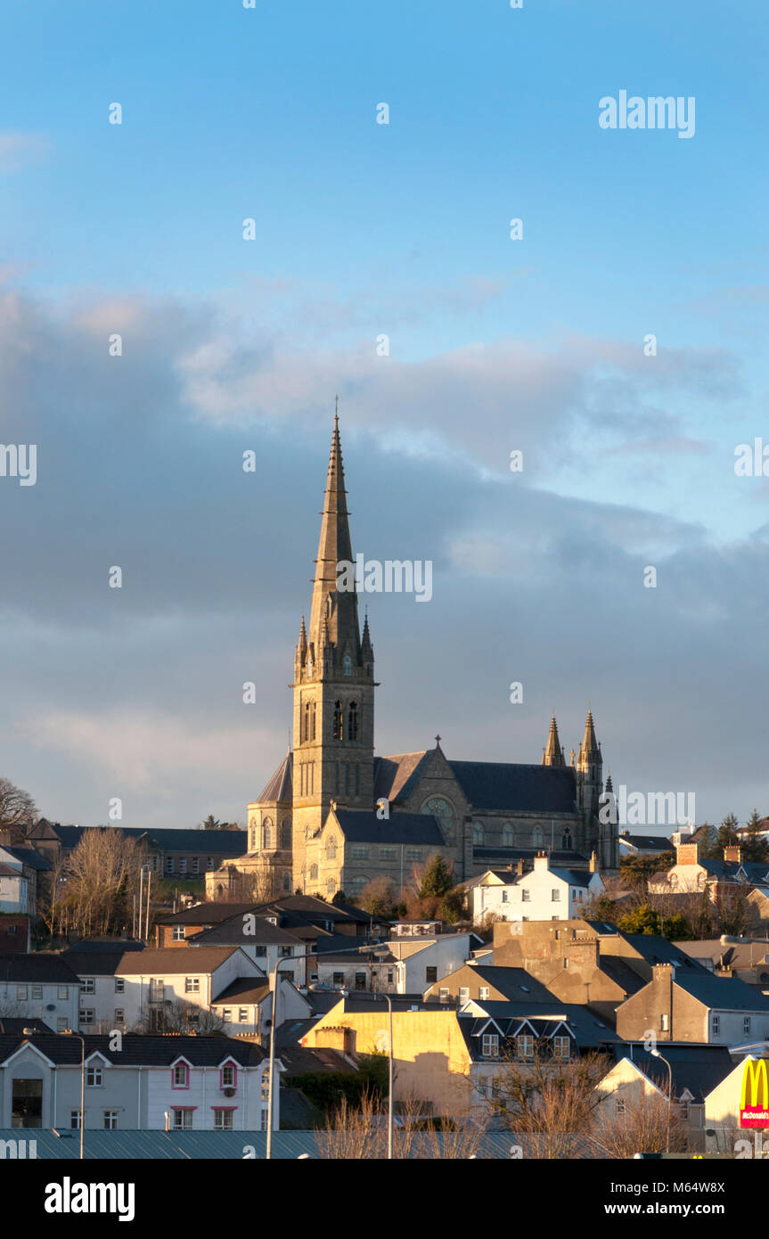 St. Eunan's cattedrale o la Cattedrale di St. Eunan e San Colombano a Letterkenny, County Donegal, Irlanda Foto Stock