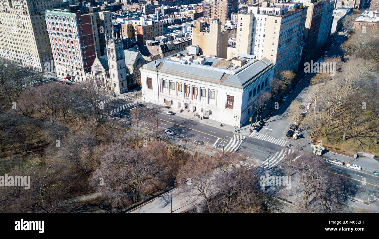 New York Historical Society Museum & Library Foto Stock